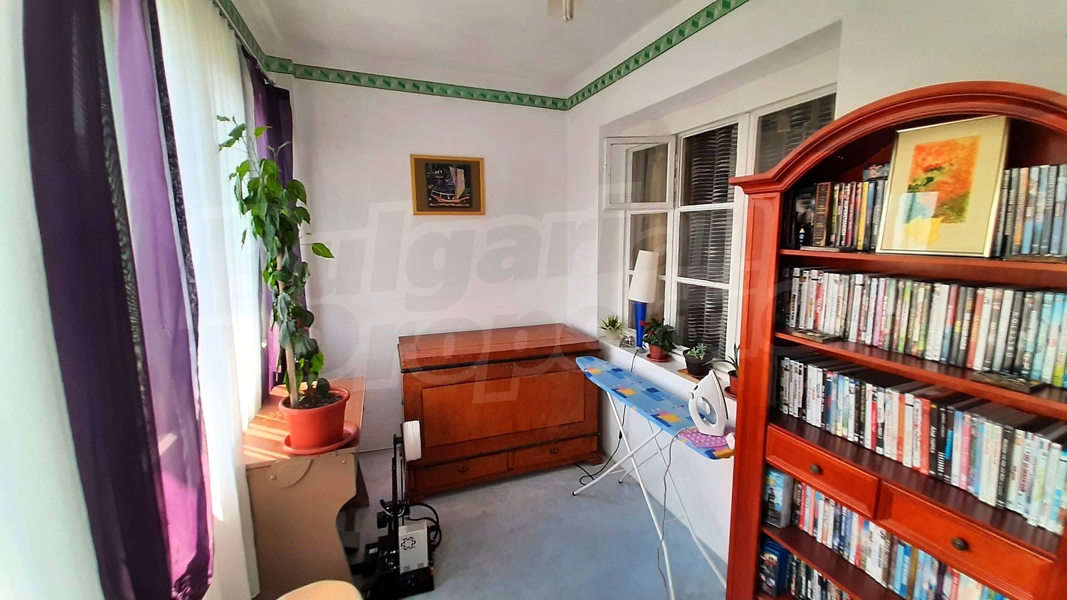inside, furnished
