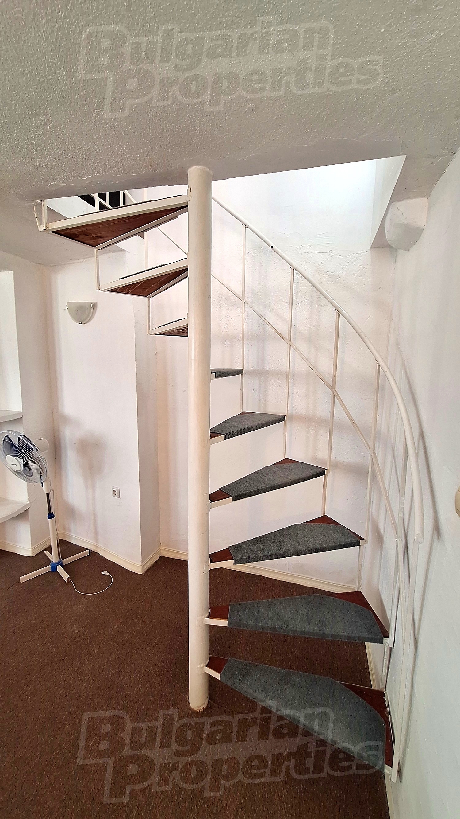 inside, stairs