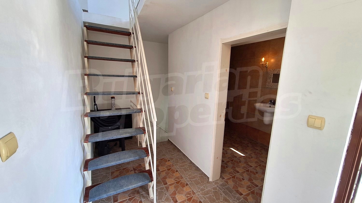 inside, stairs, bathroom