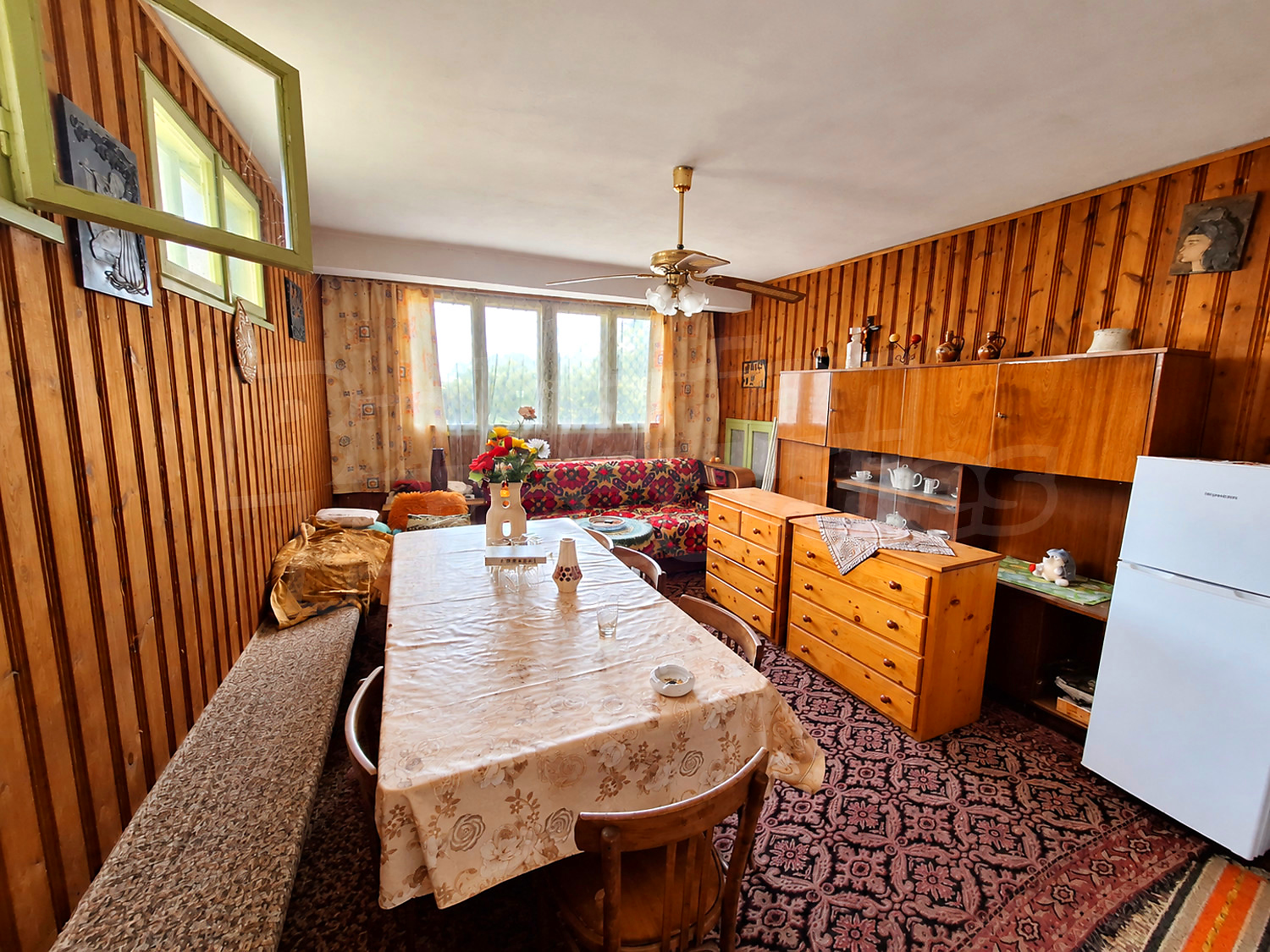 inside, living room, furnished