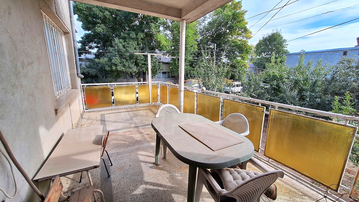 balcony, outside
