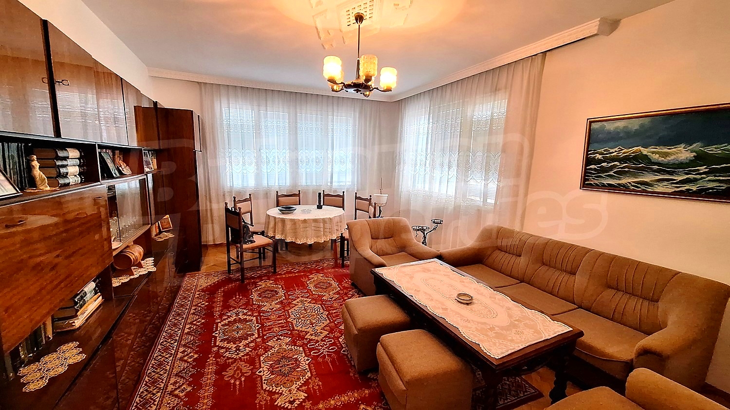inside, living room, furnished