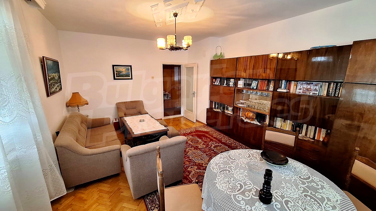 inside, living room, furnished