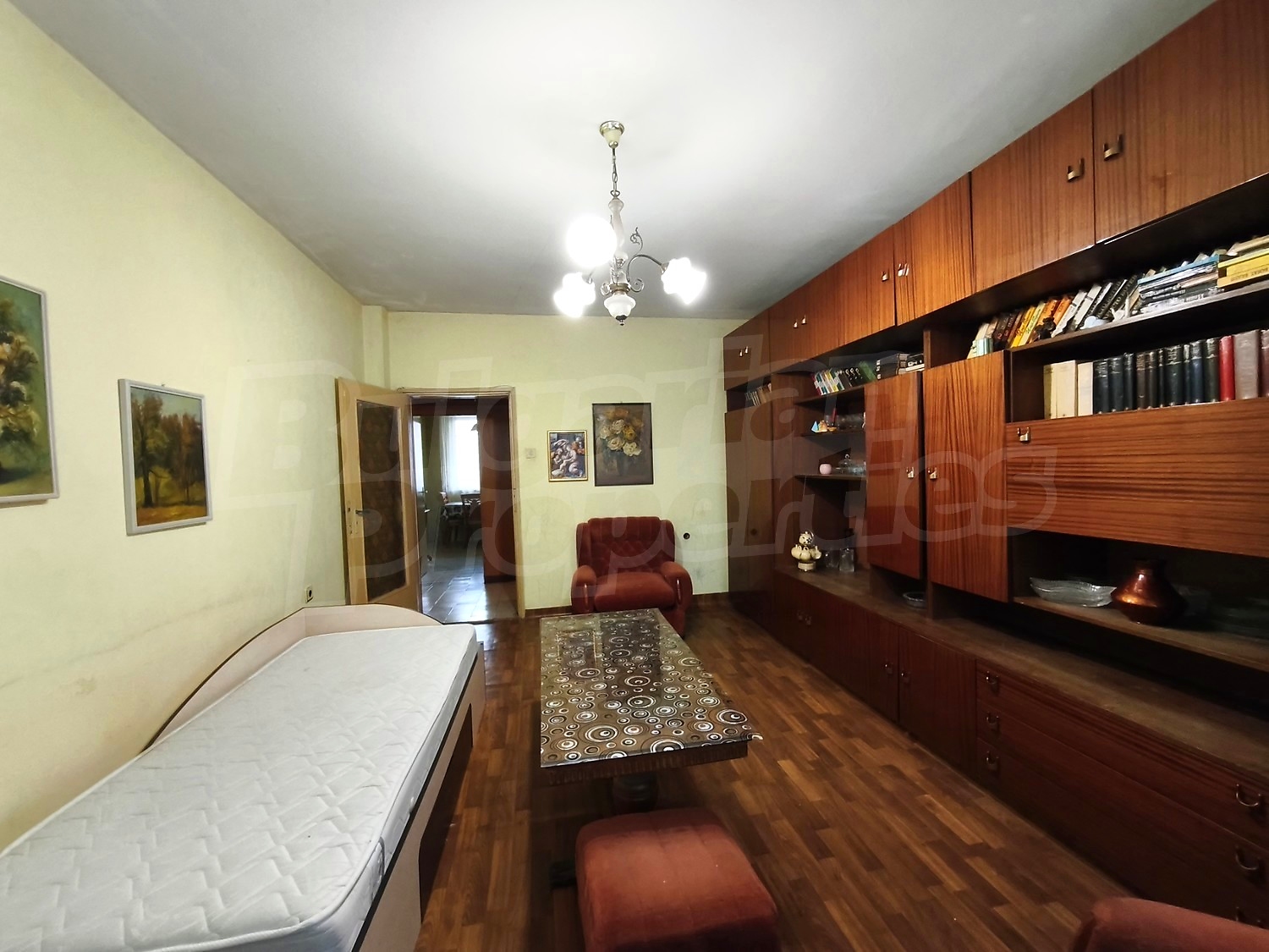 inside, living room, furnished