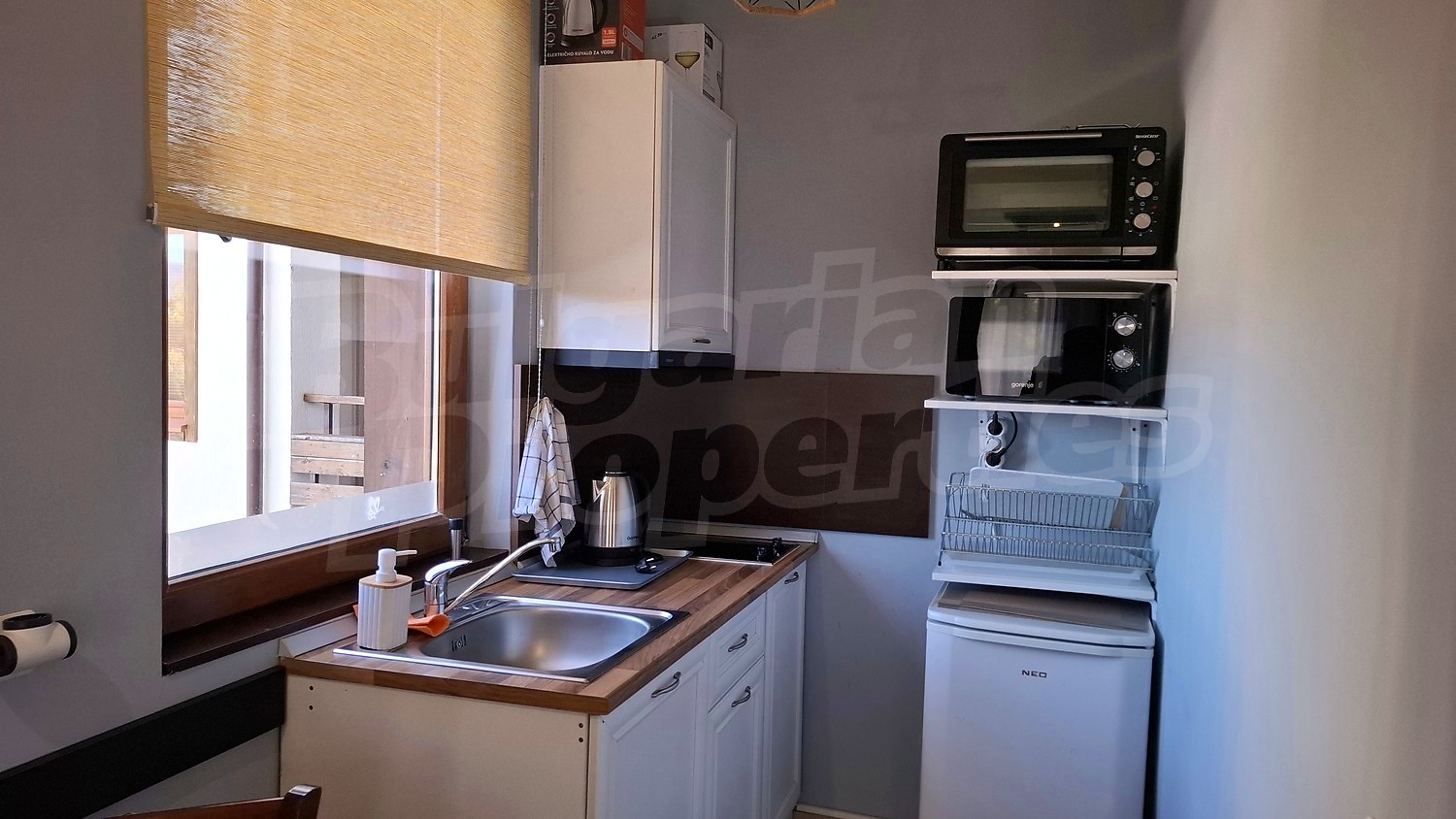 inside, kitchen, furnished