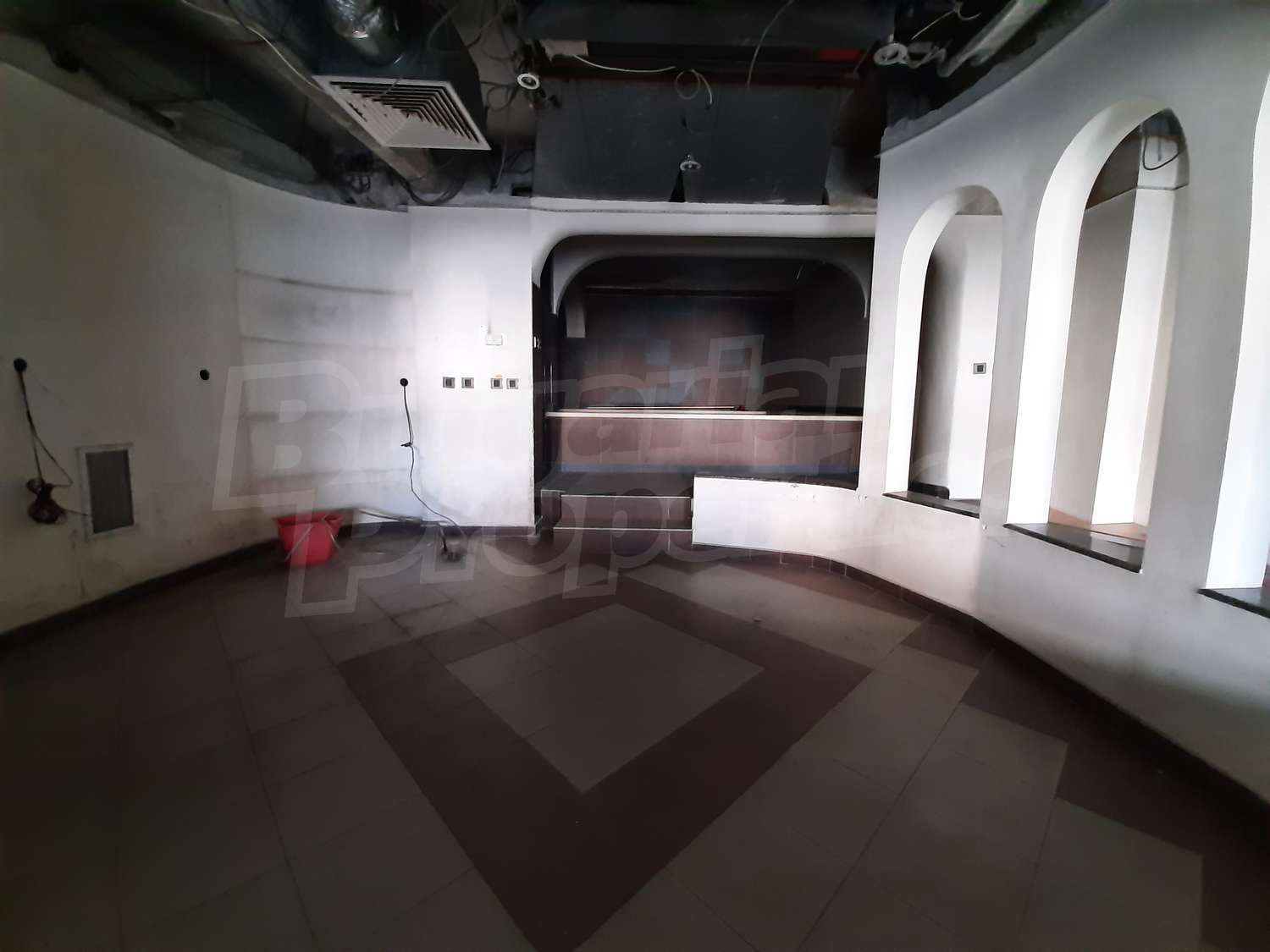 inside, unfurnished