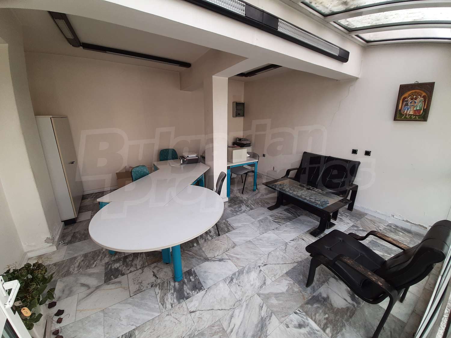inside, furnished