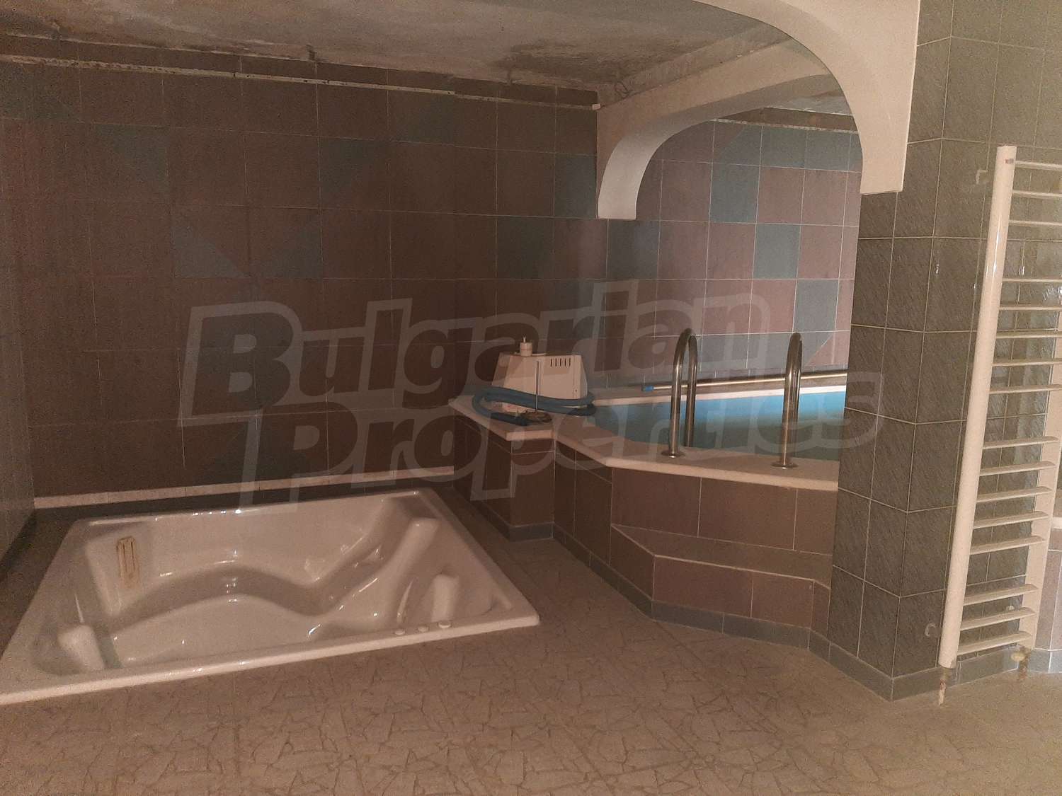 inside, bathroom, pool