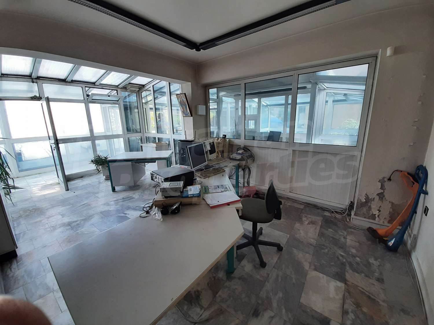 inside