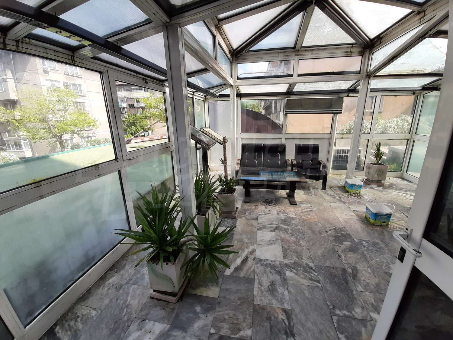 balcony, furnished, view from balcony
