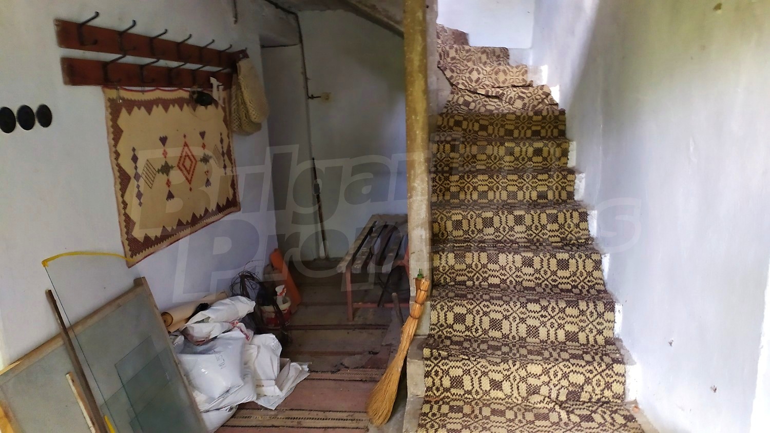 inside, stairs