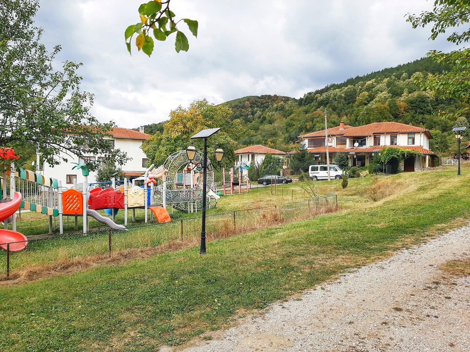 outside, garden, green area