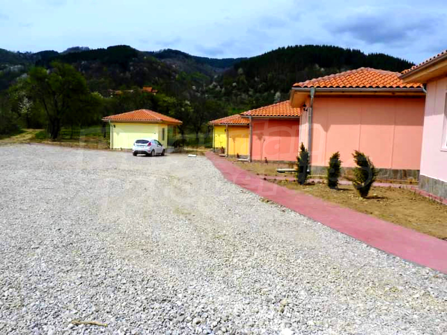 outside, mountain, parking