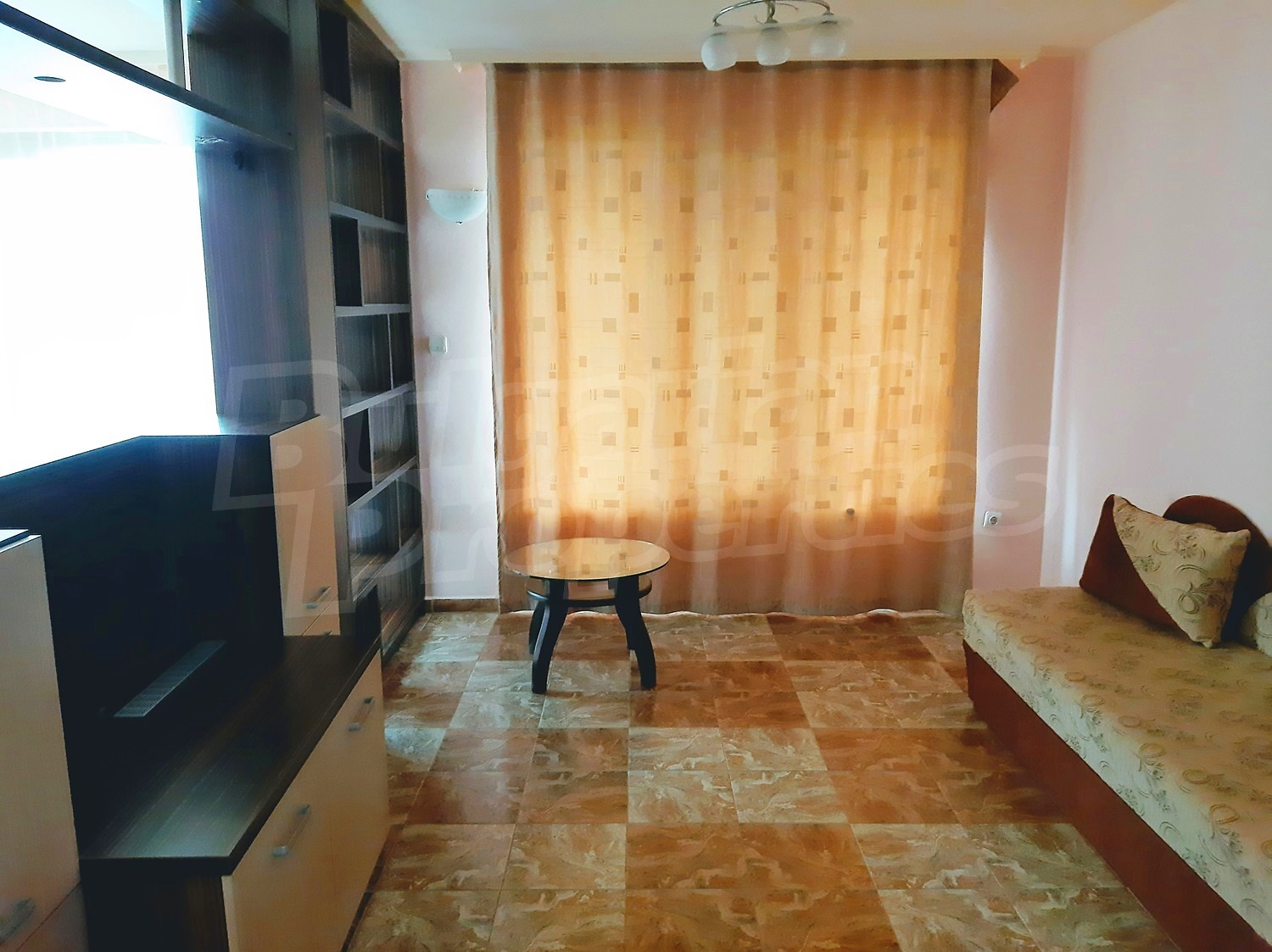 inside, living room, furnished