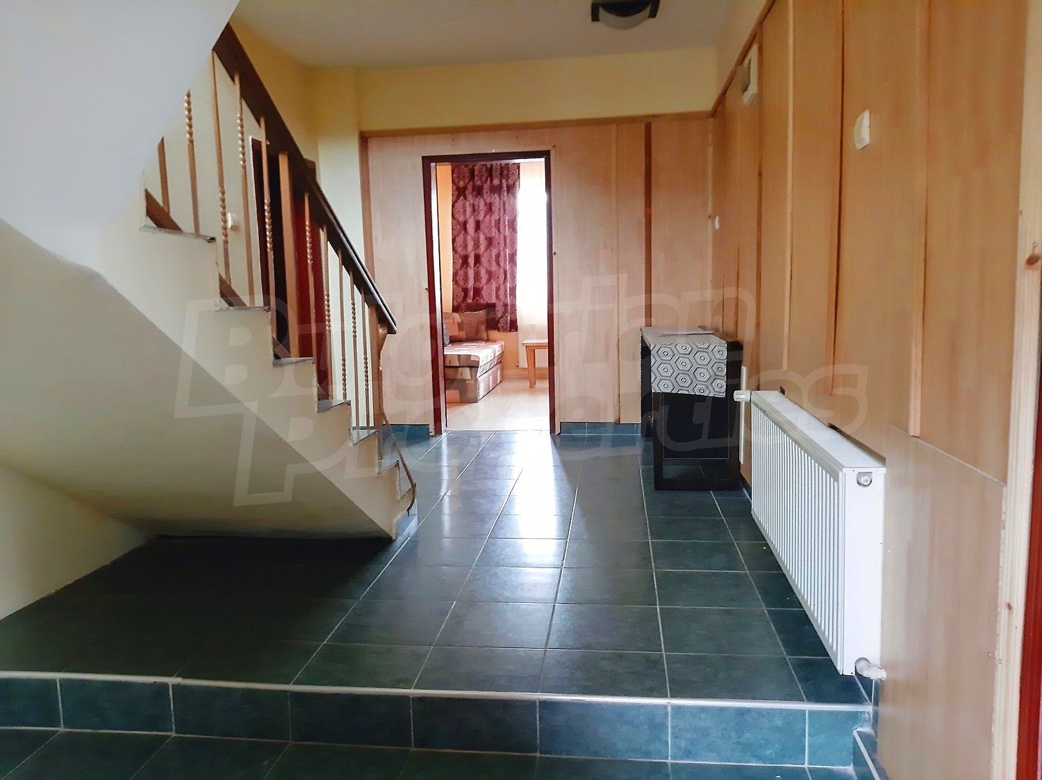 hallway, stairs, inside