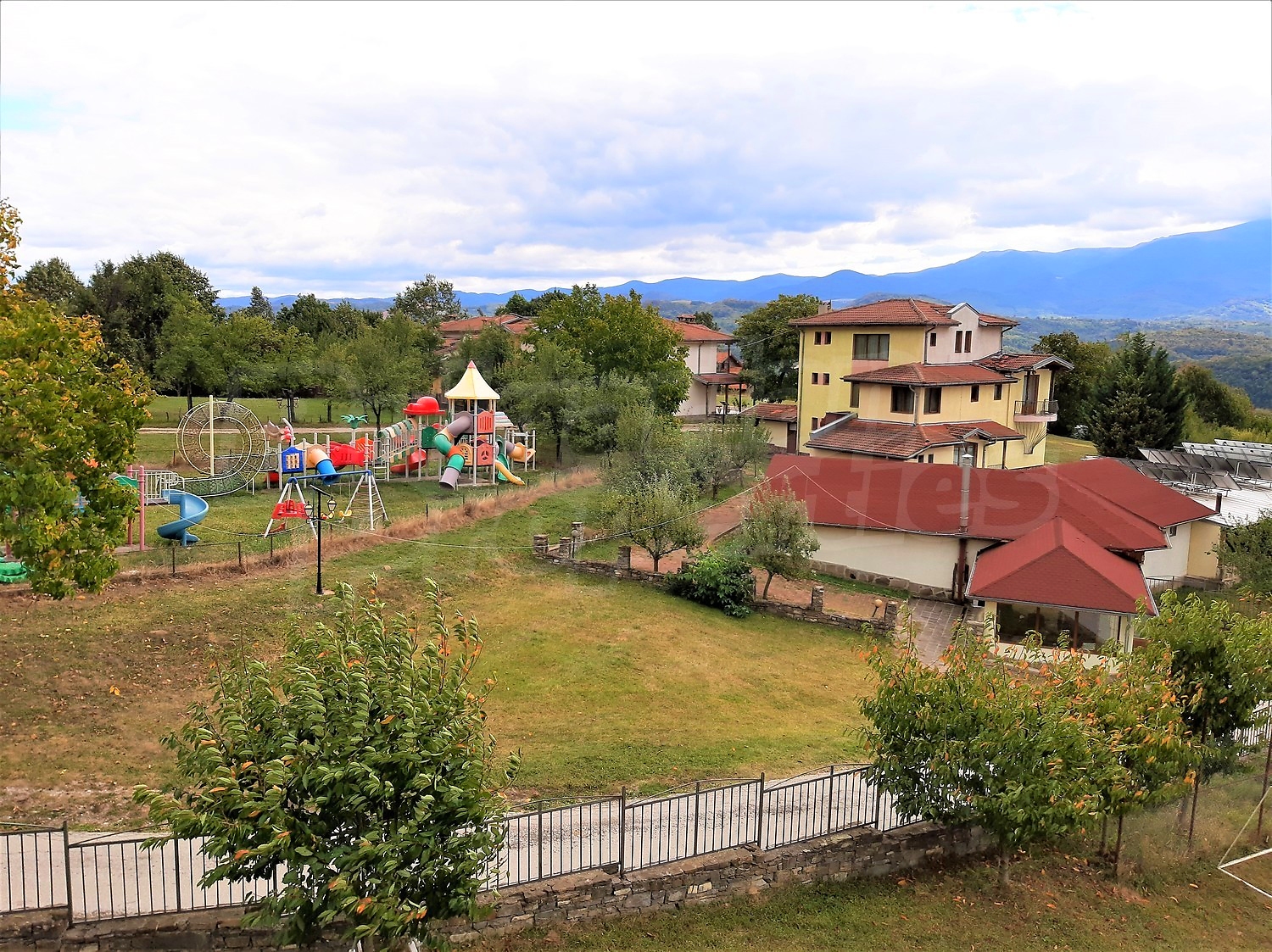 outside, garden, green area