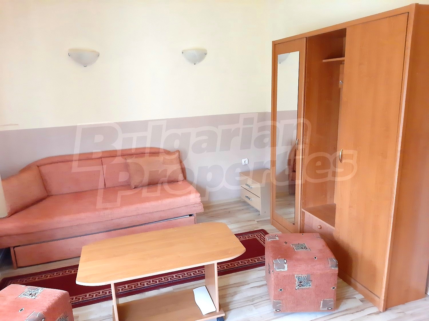 inside, living room, furnished