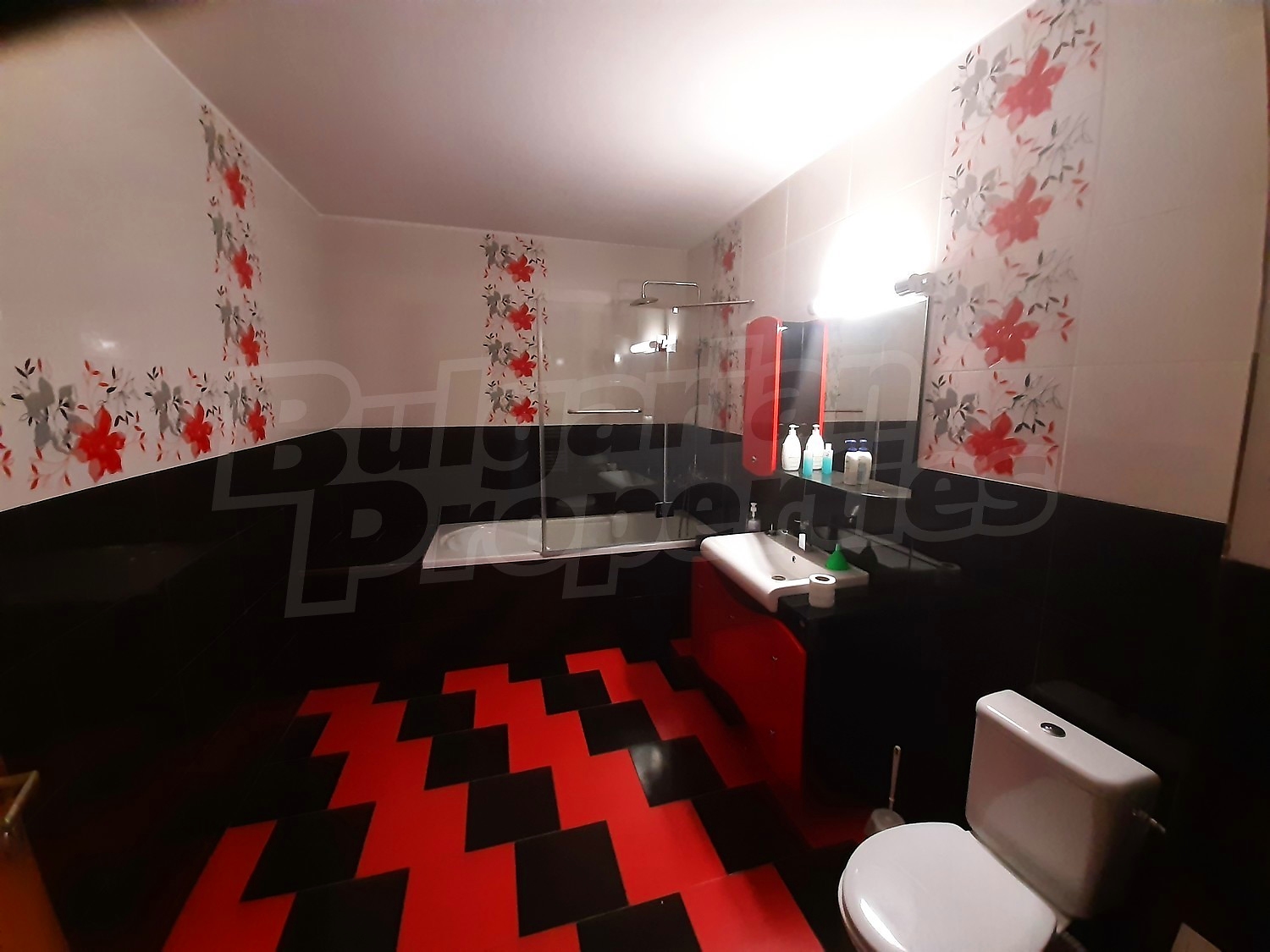 inside, bathroom