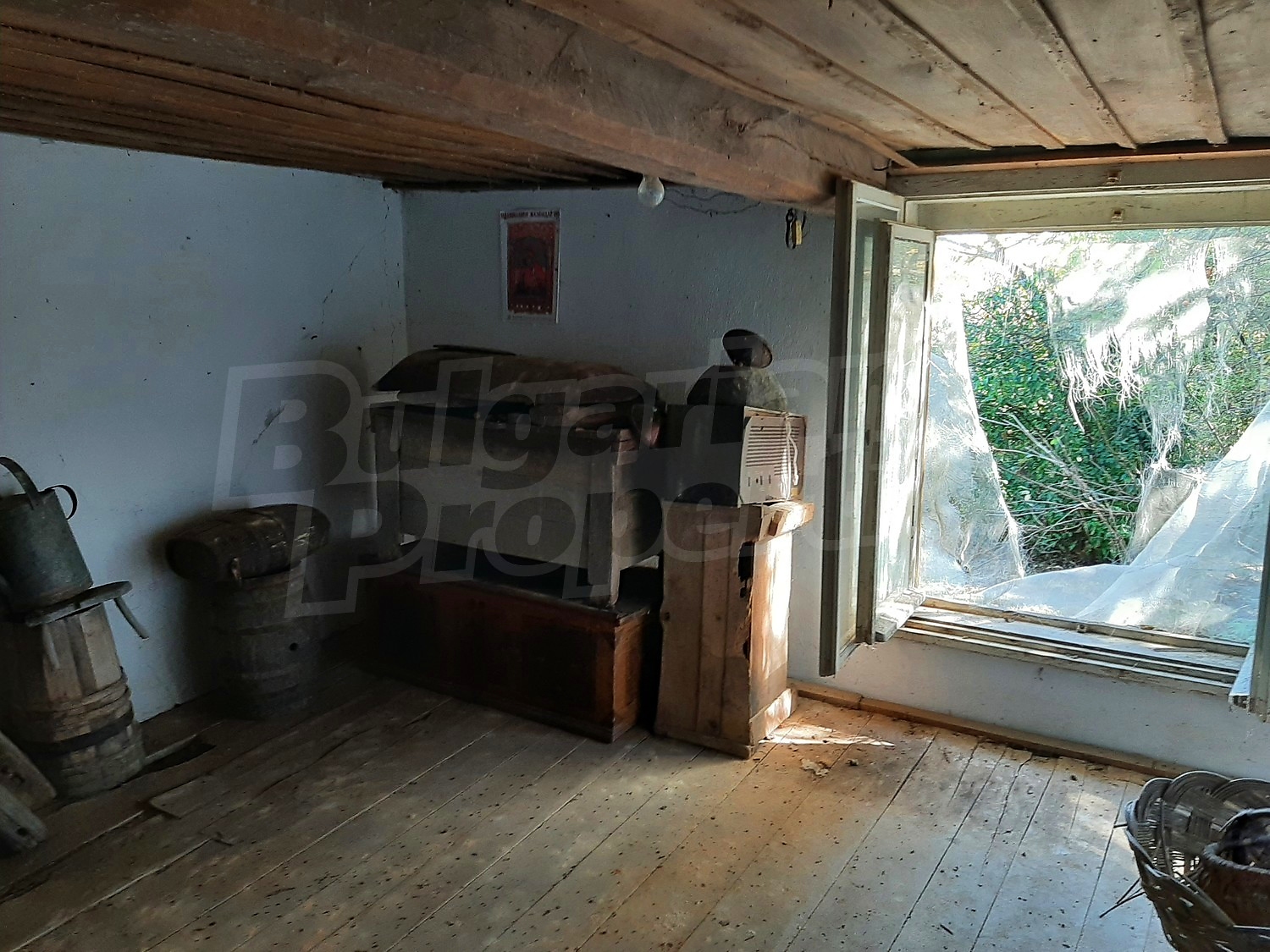 inside, green area