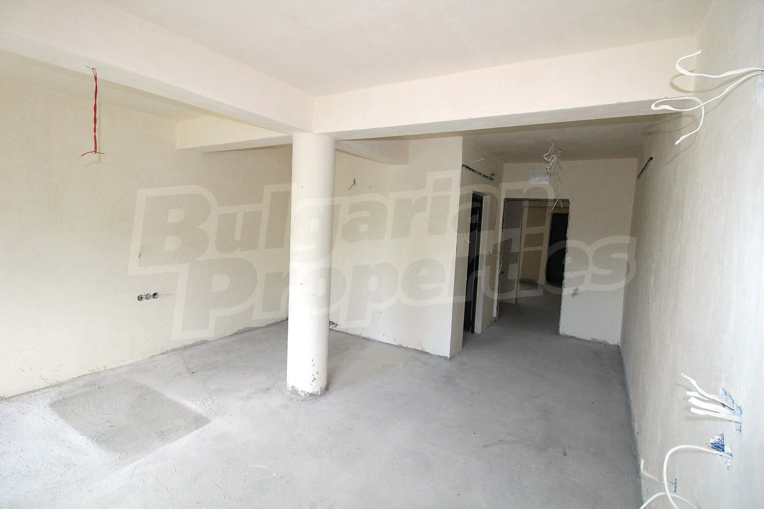 inside, unfurnished