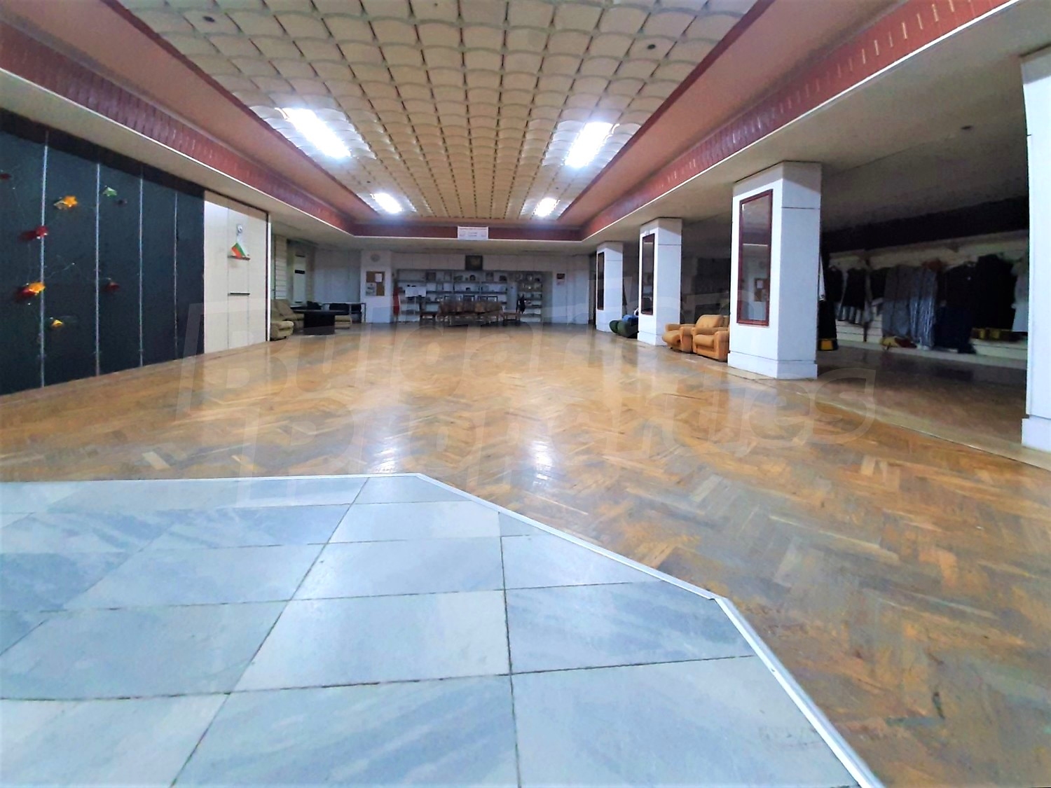 inside