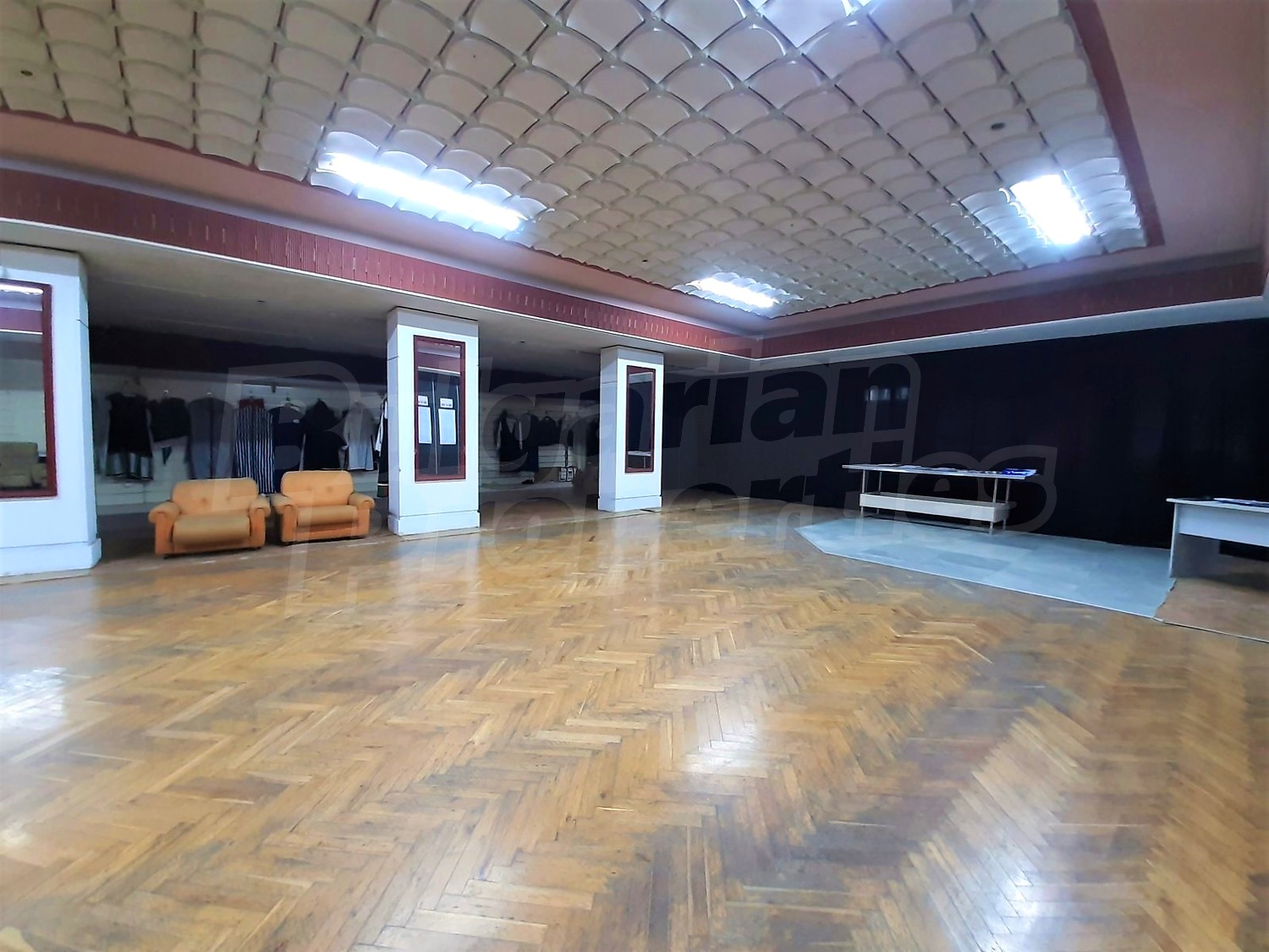 inside, furnished