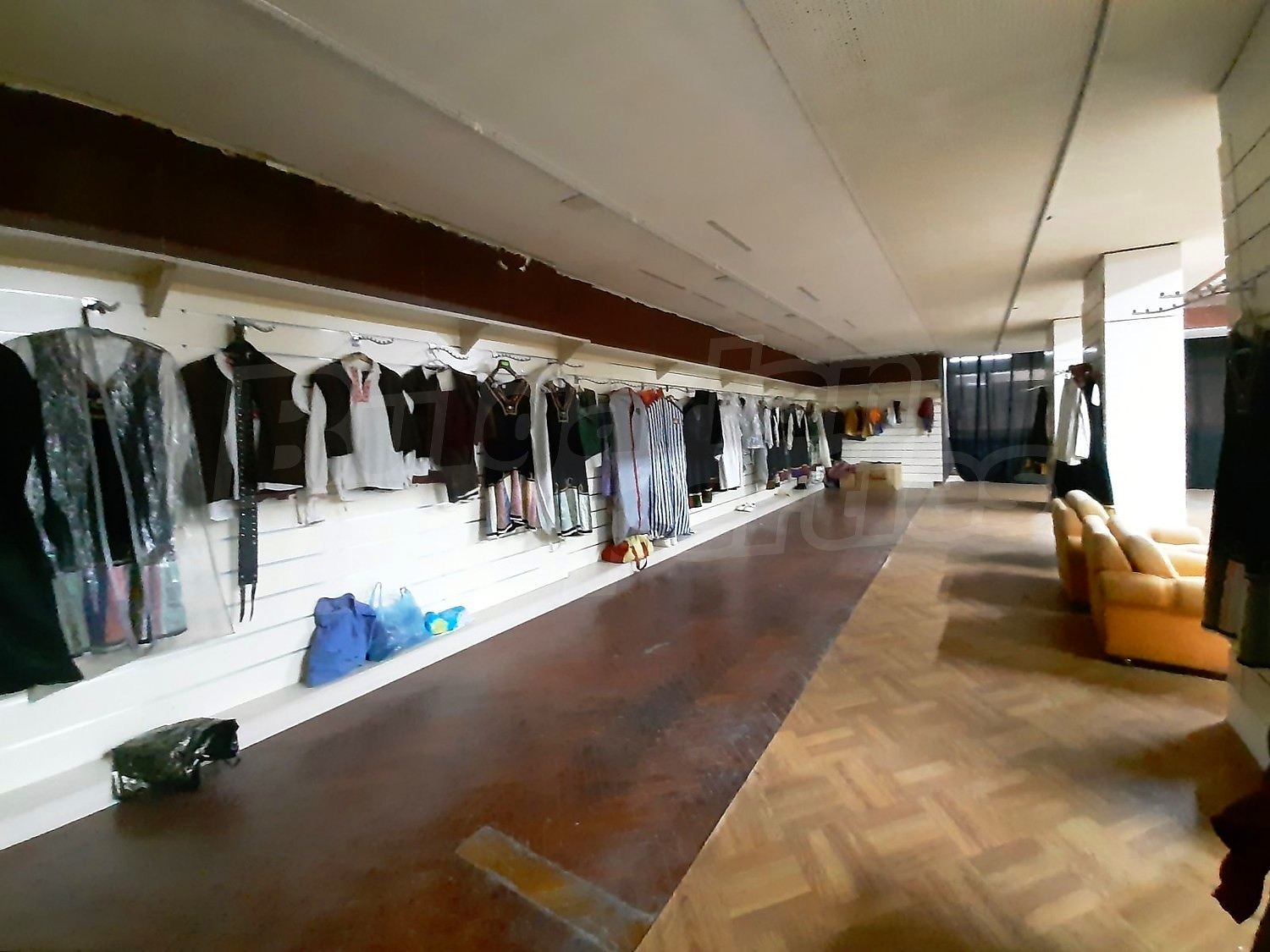 inside, furnished
