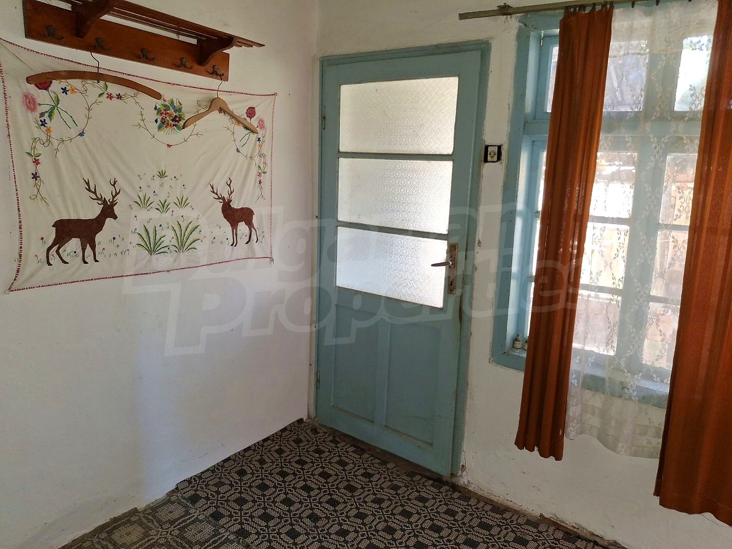 inside, view from balcony