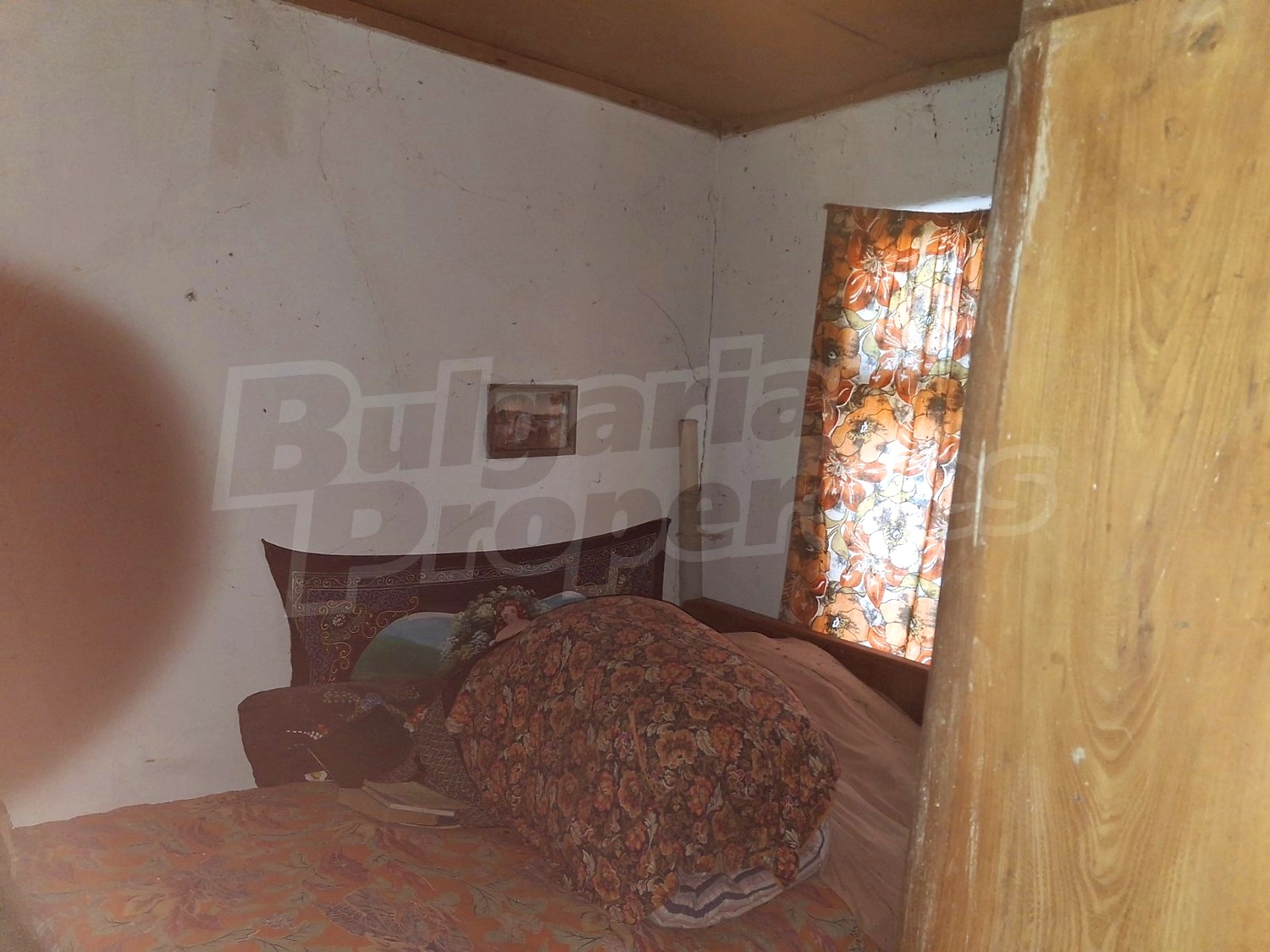 bedroom, inside, furnished