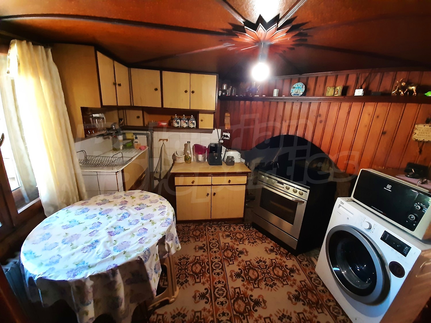 inside, kitchen, furnished