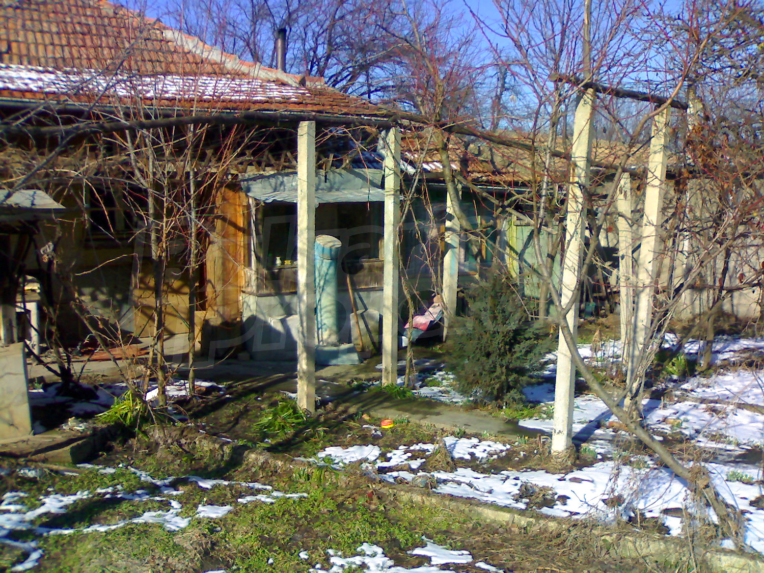 outside, garden, facade