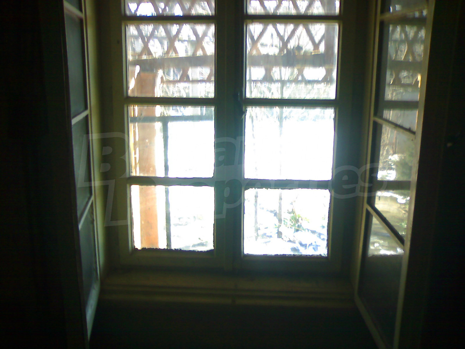 inside