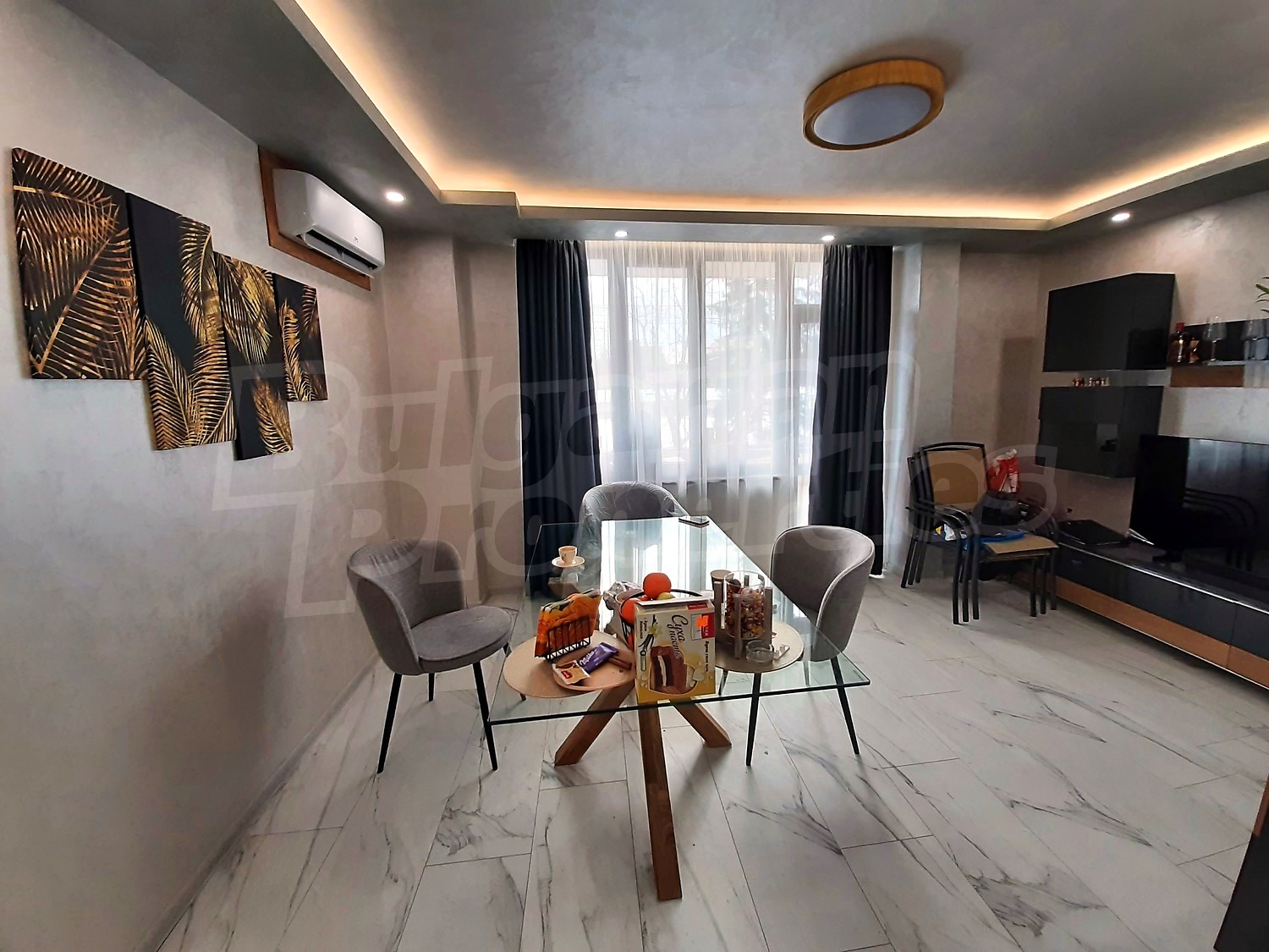 inside, living room, furnished
