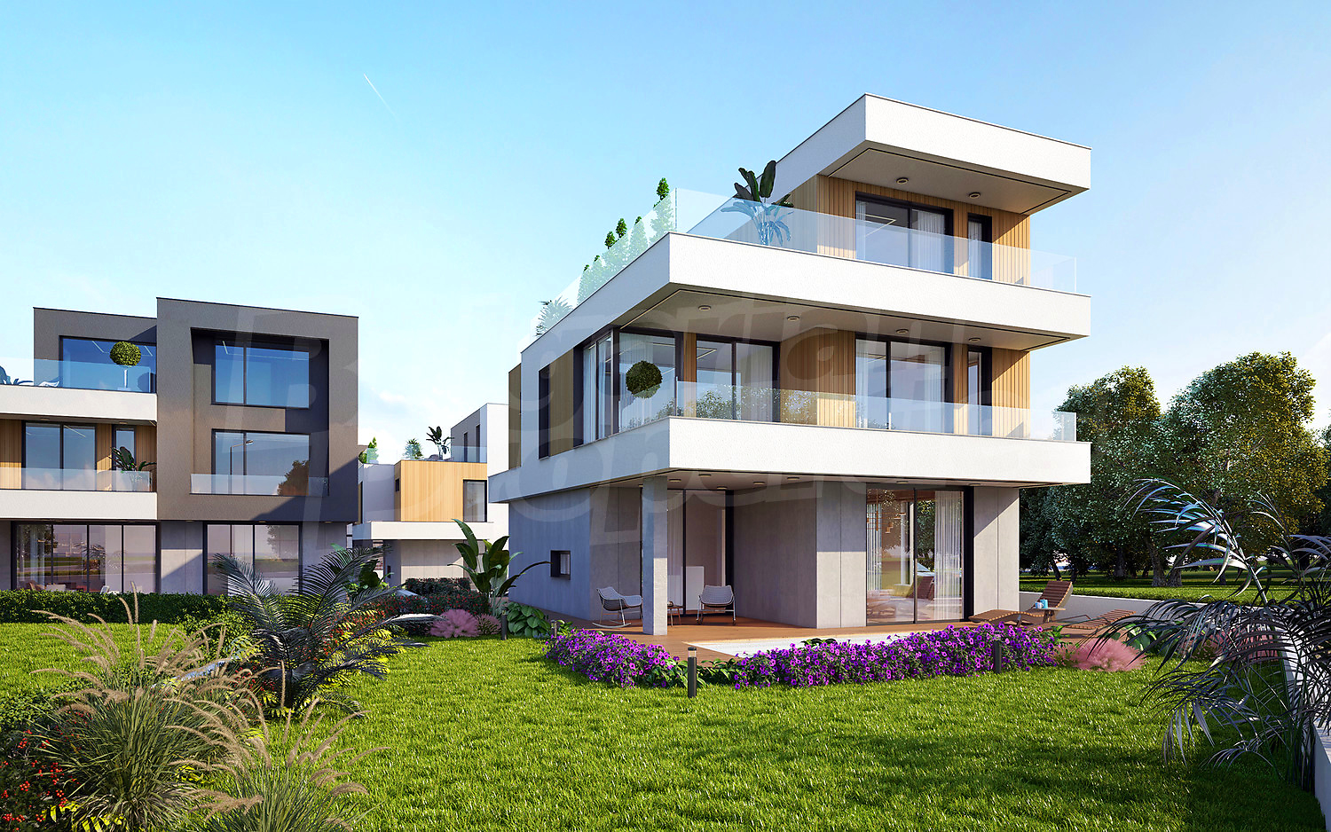 facade, garden, outside