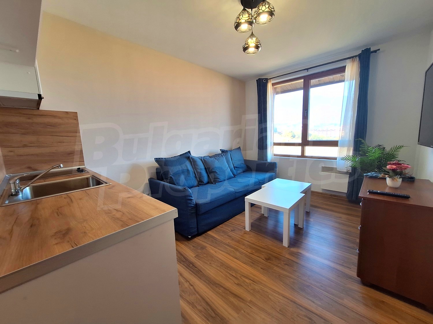inside, living room, furnished