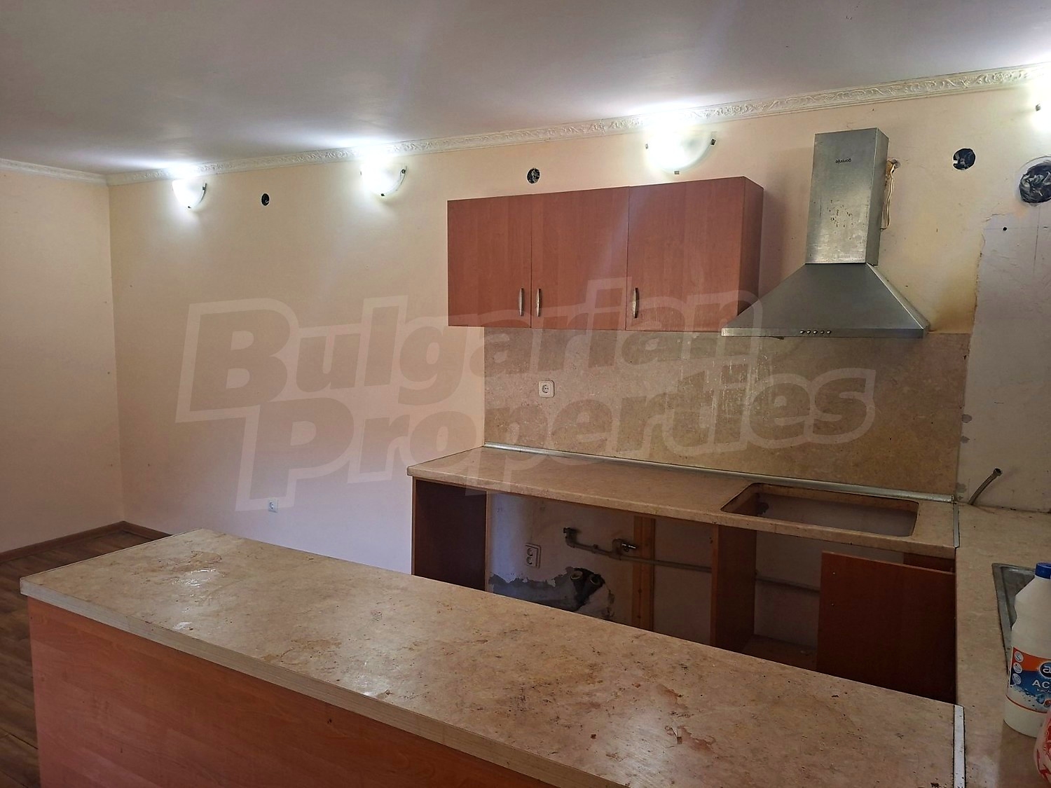 inside, kitchen, furnished