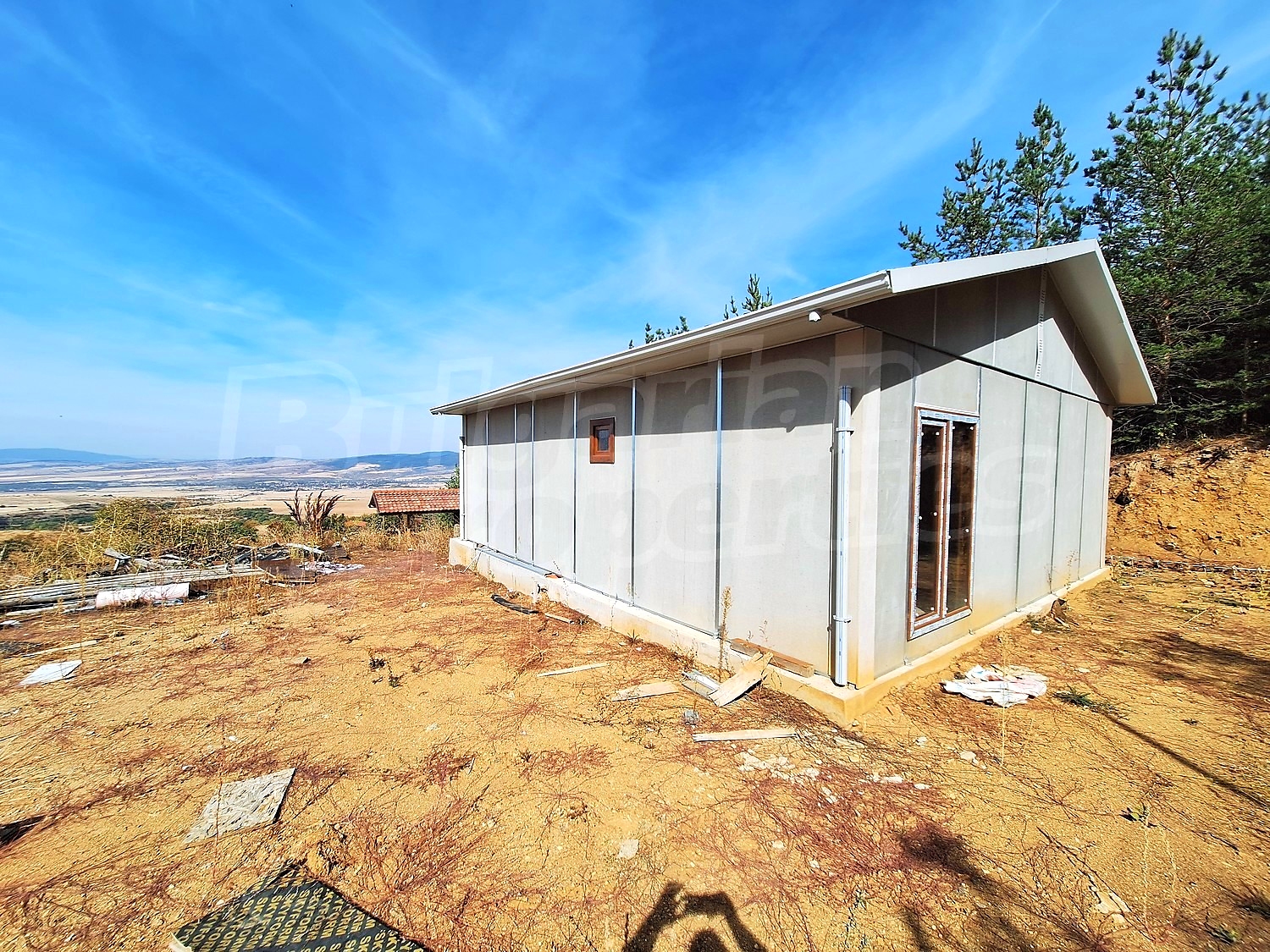 outside, facade, mountain, green area
