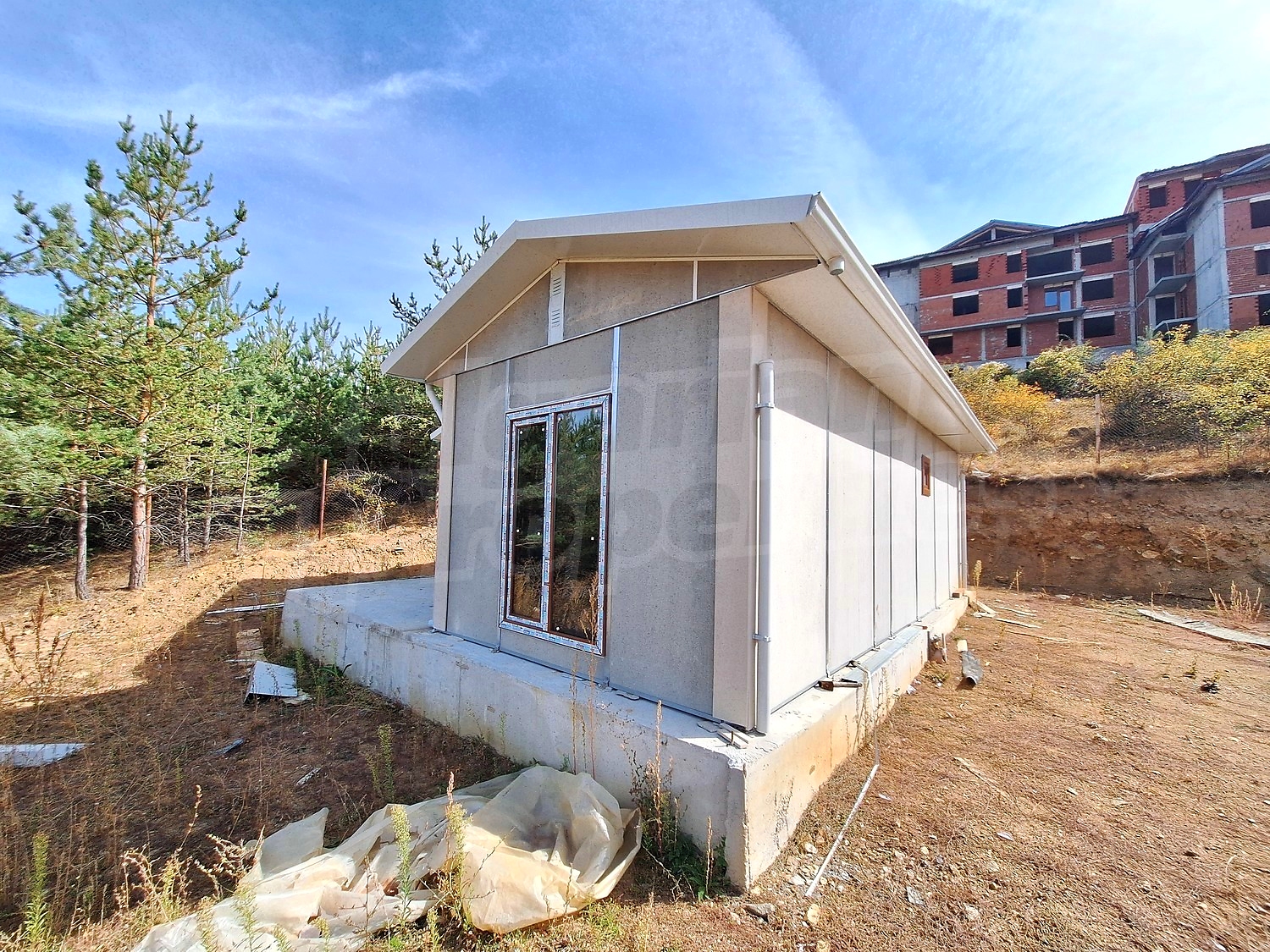 outside, facade, garden