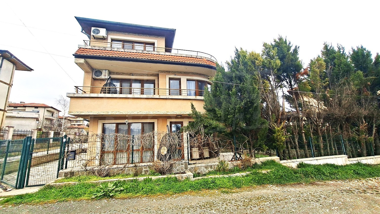 facade, garden, outside