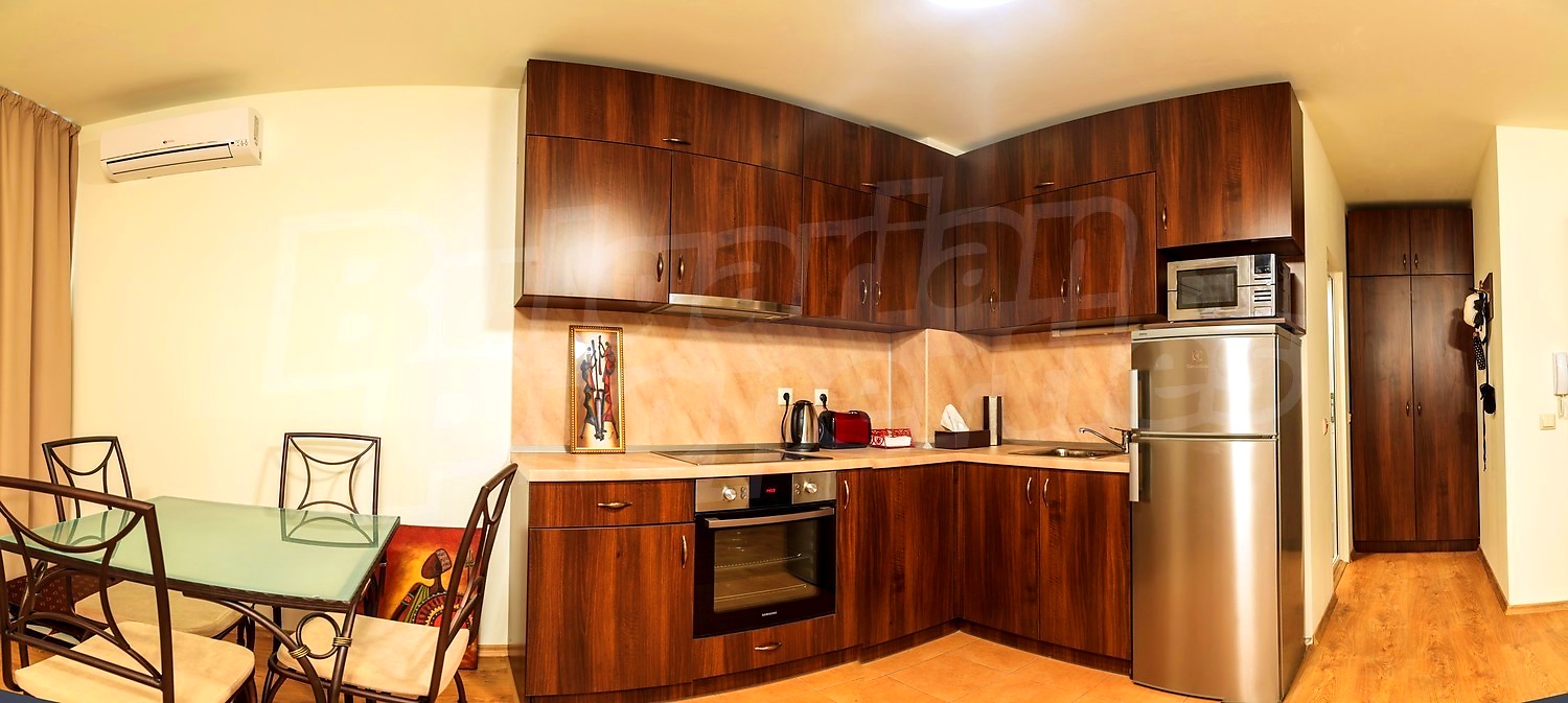 inside, kitchen, furnished