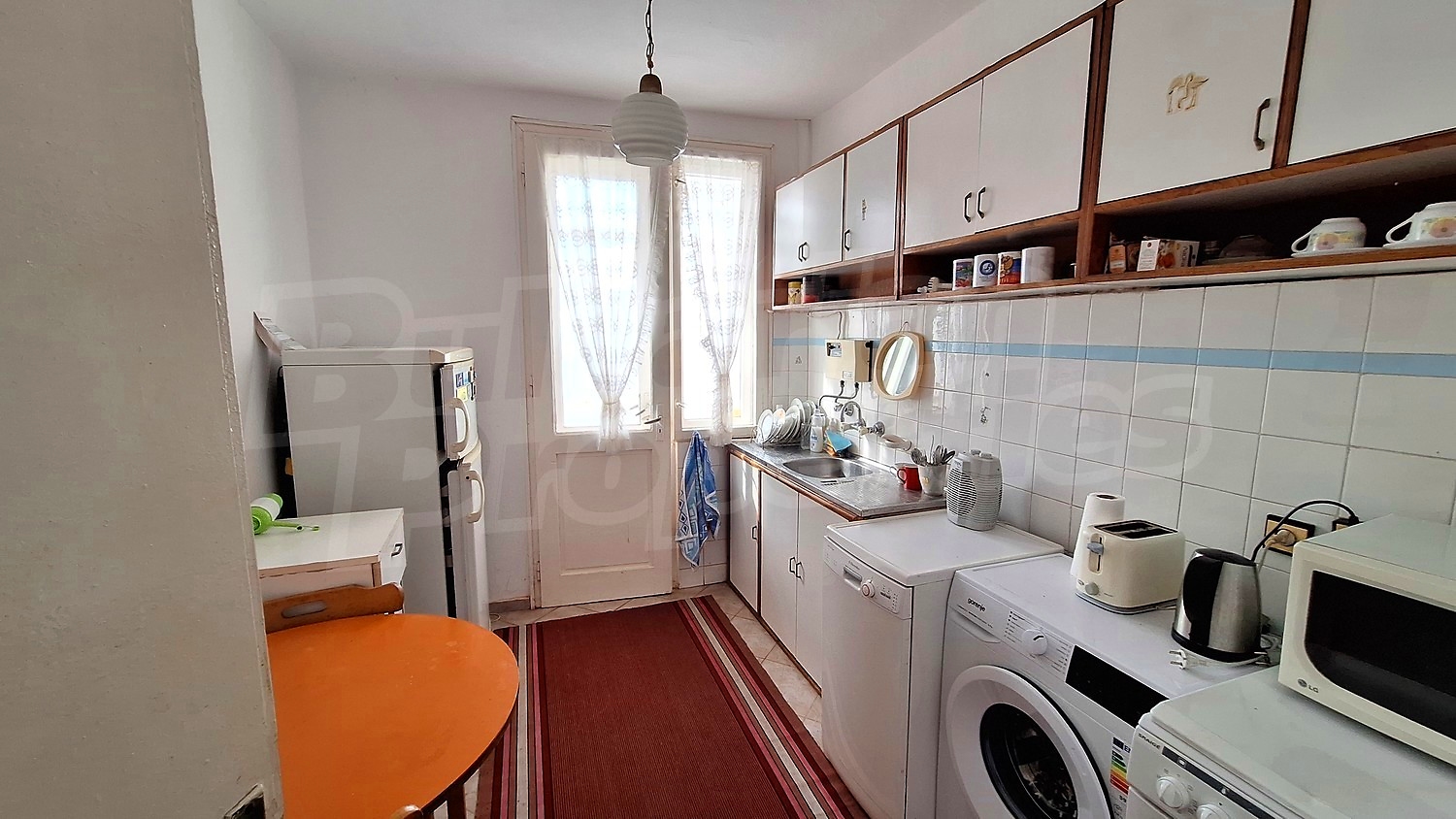 inside, kitchen, furnished
