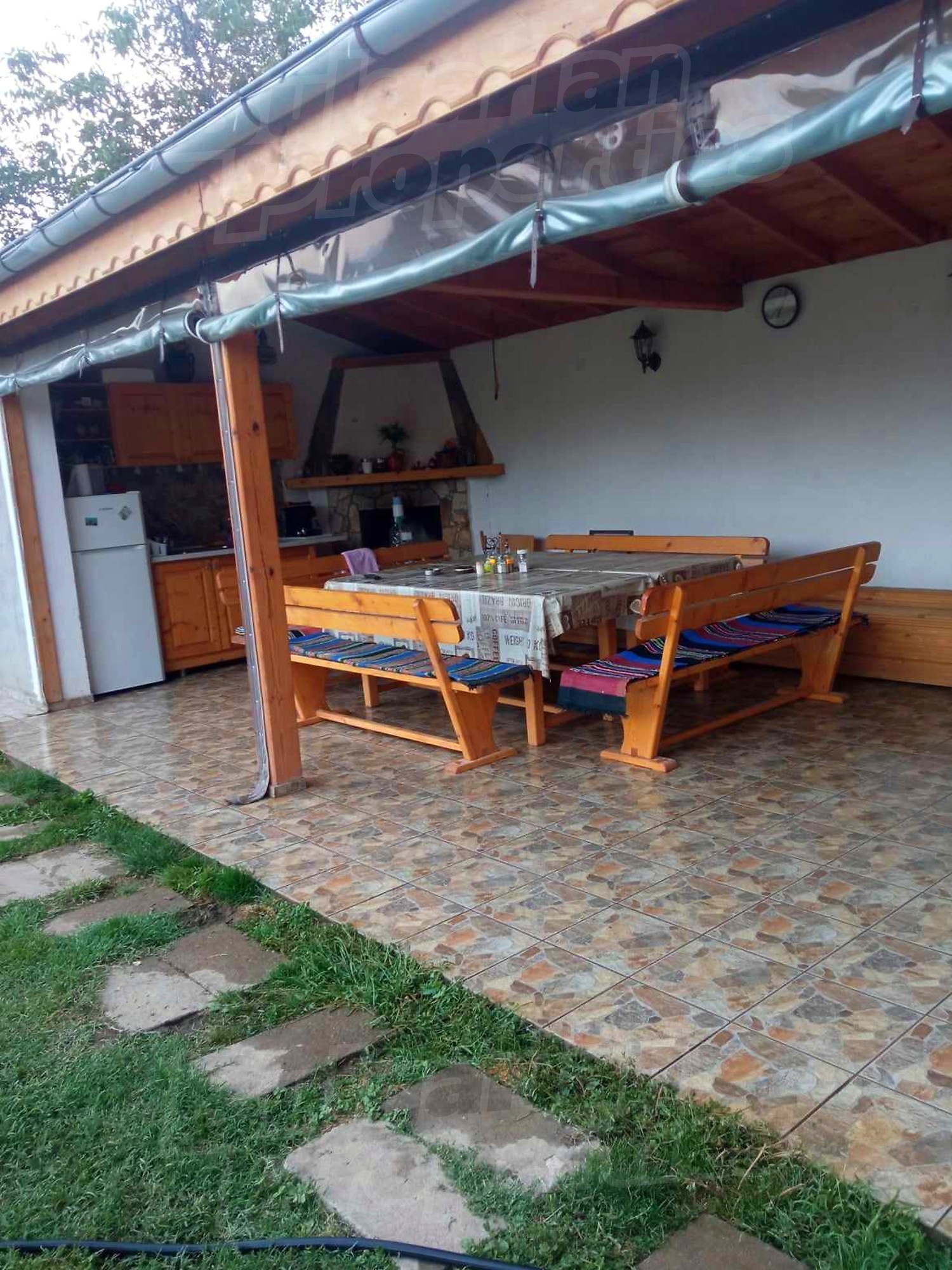 outside, garden, furnished