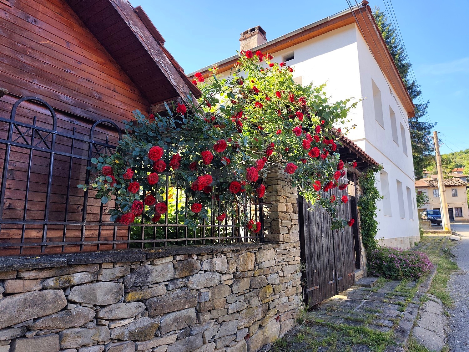 outside, facade, garden