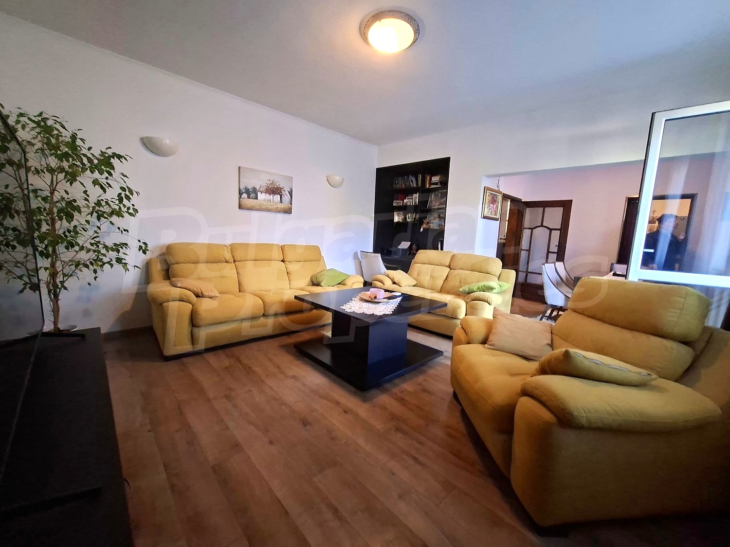 inside, living room, furnished