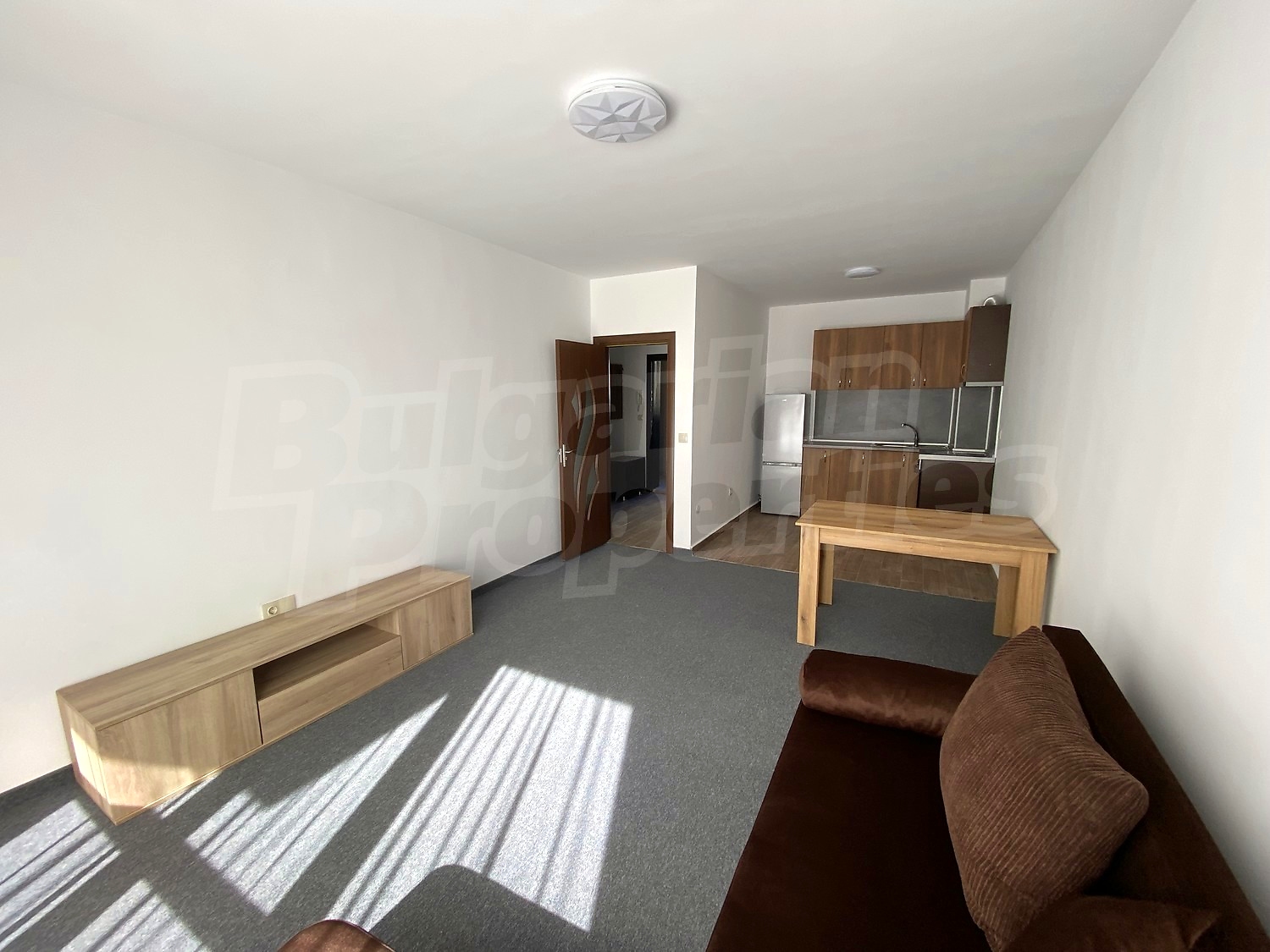 inside, living room, kitchen, furnished