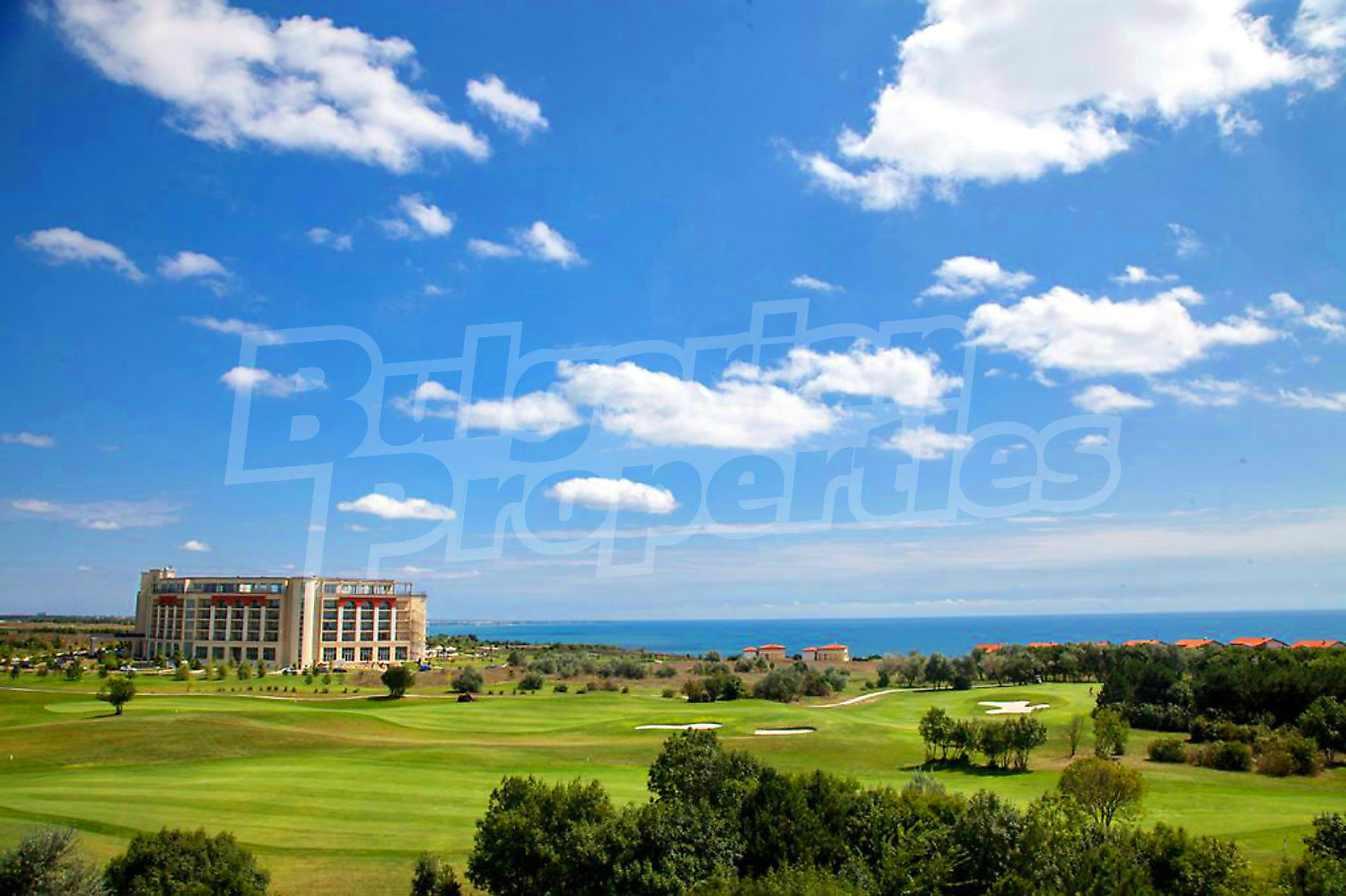 outside, sea, green area, view from balcony