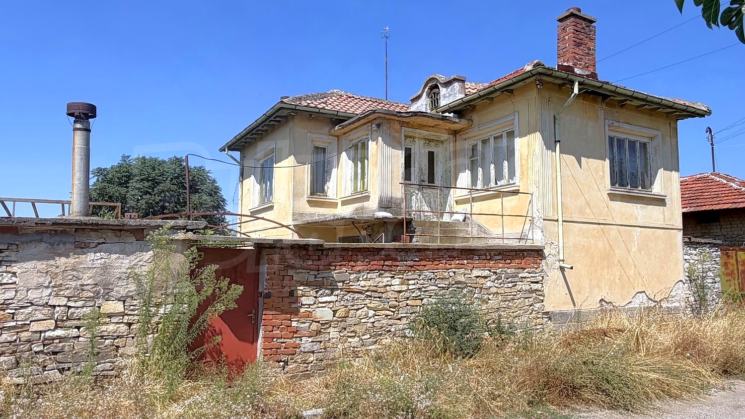 facade, outside, garden