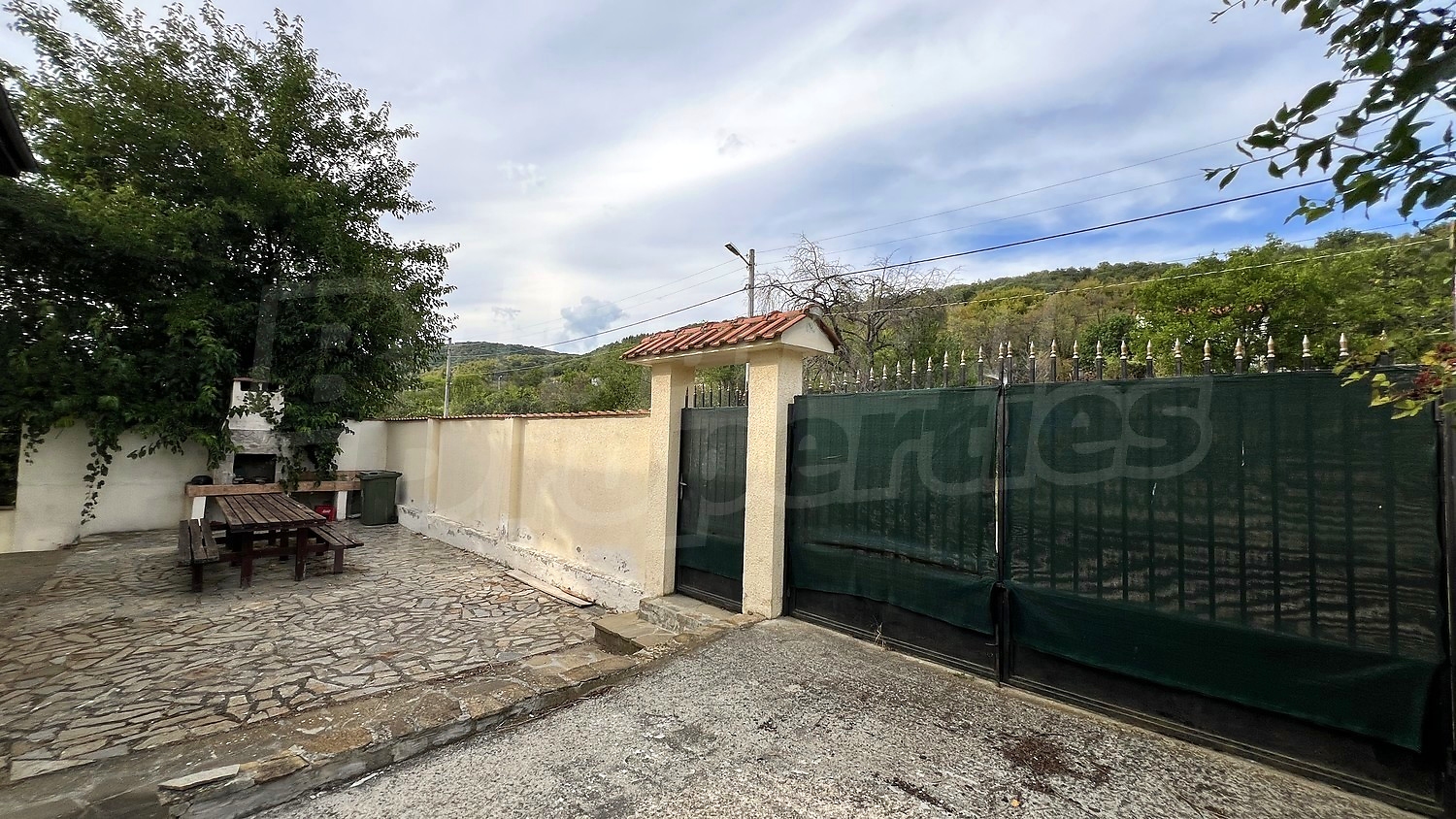 outside, garden, green area