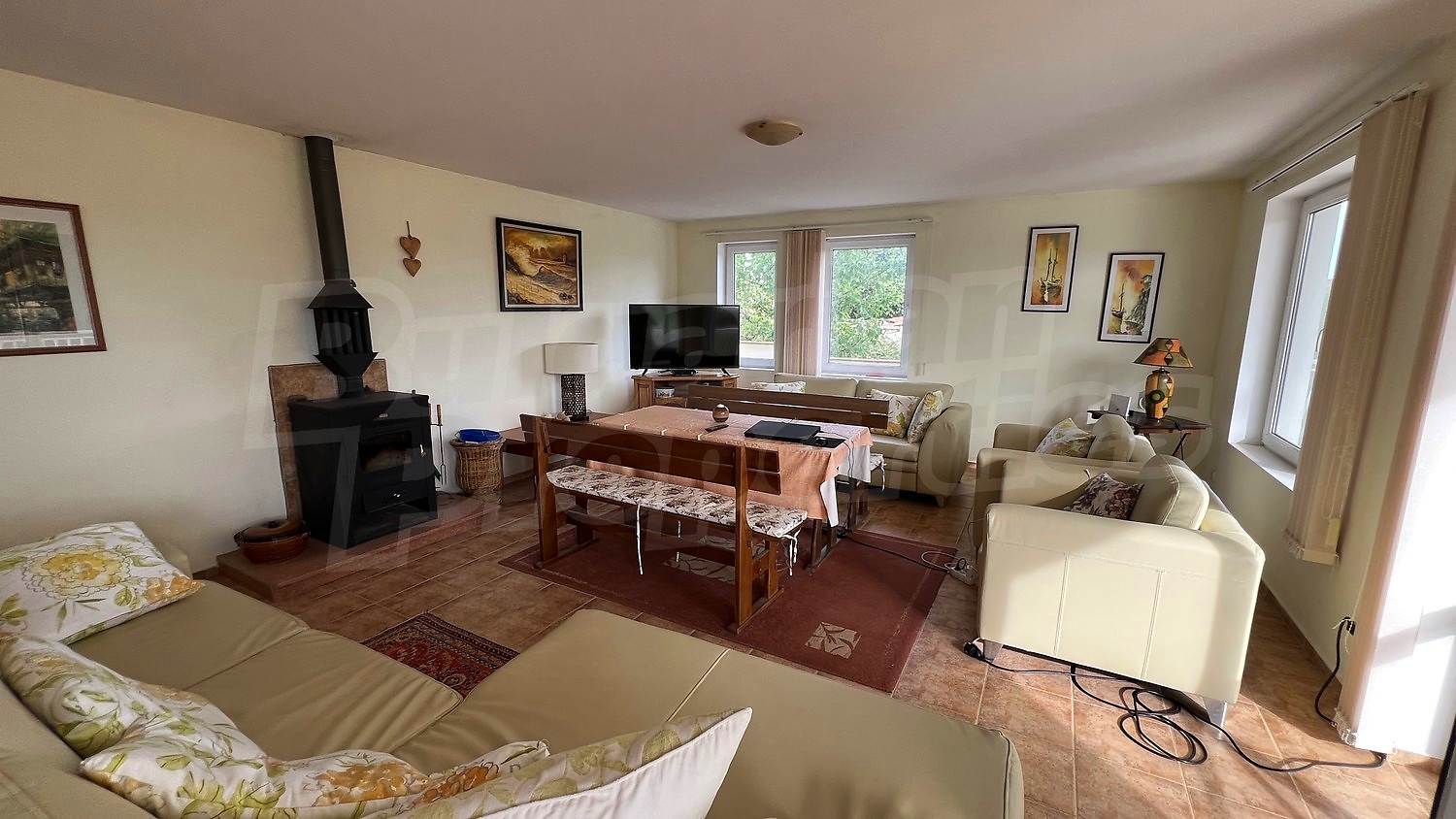 inside, living room, furnished
