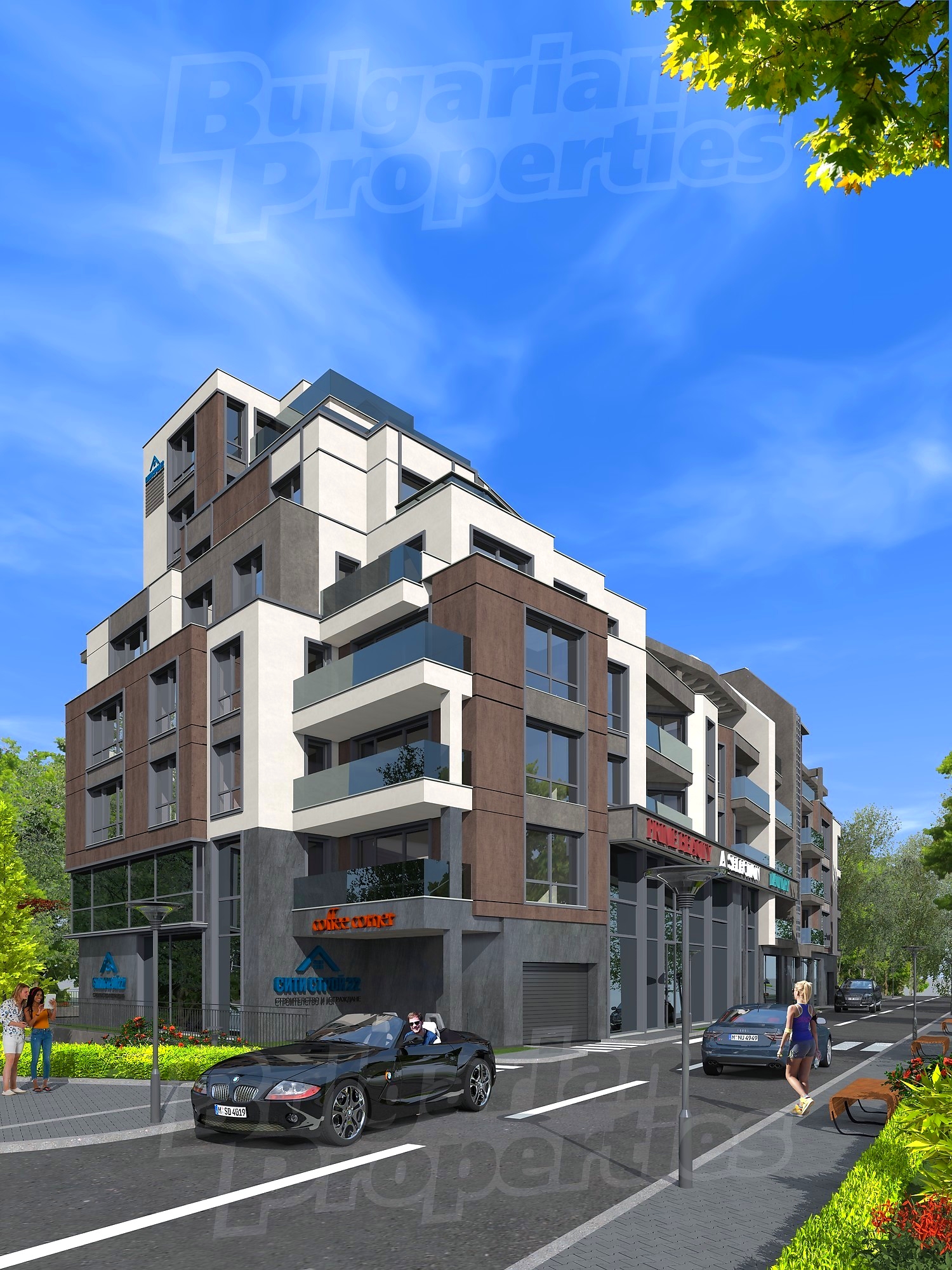 outside, facade, parking